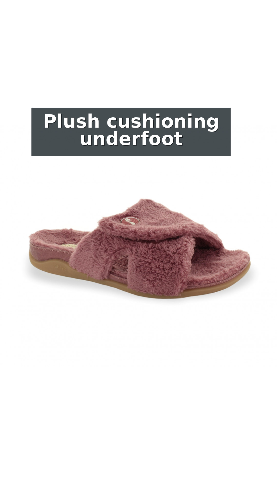 Strive Zoey Women's Relaxing Comfort Orthotic Slippers style detail 3: Plush cushioning underfoot