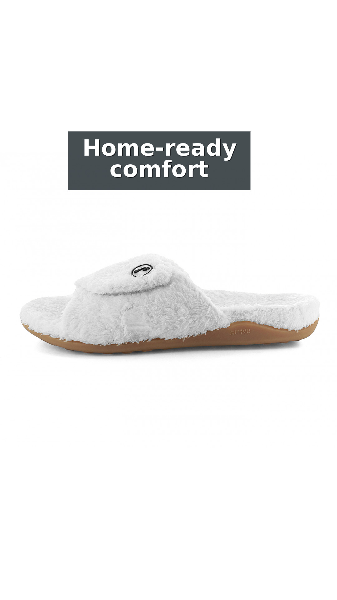 Strive Zoey Women's Relaxing Comfort Orthotic Slippers style detail 9: Home-ready comfort