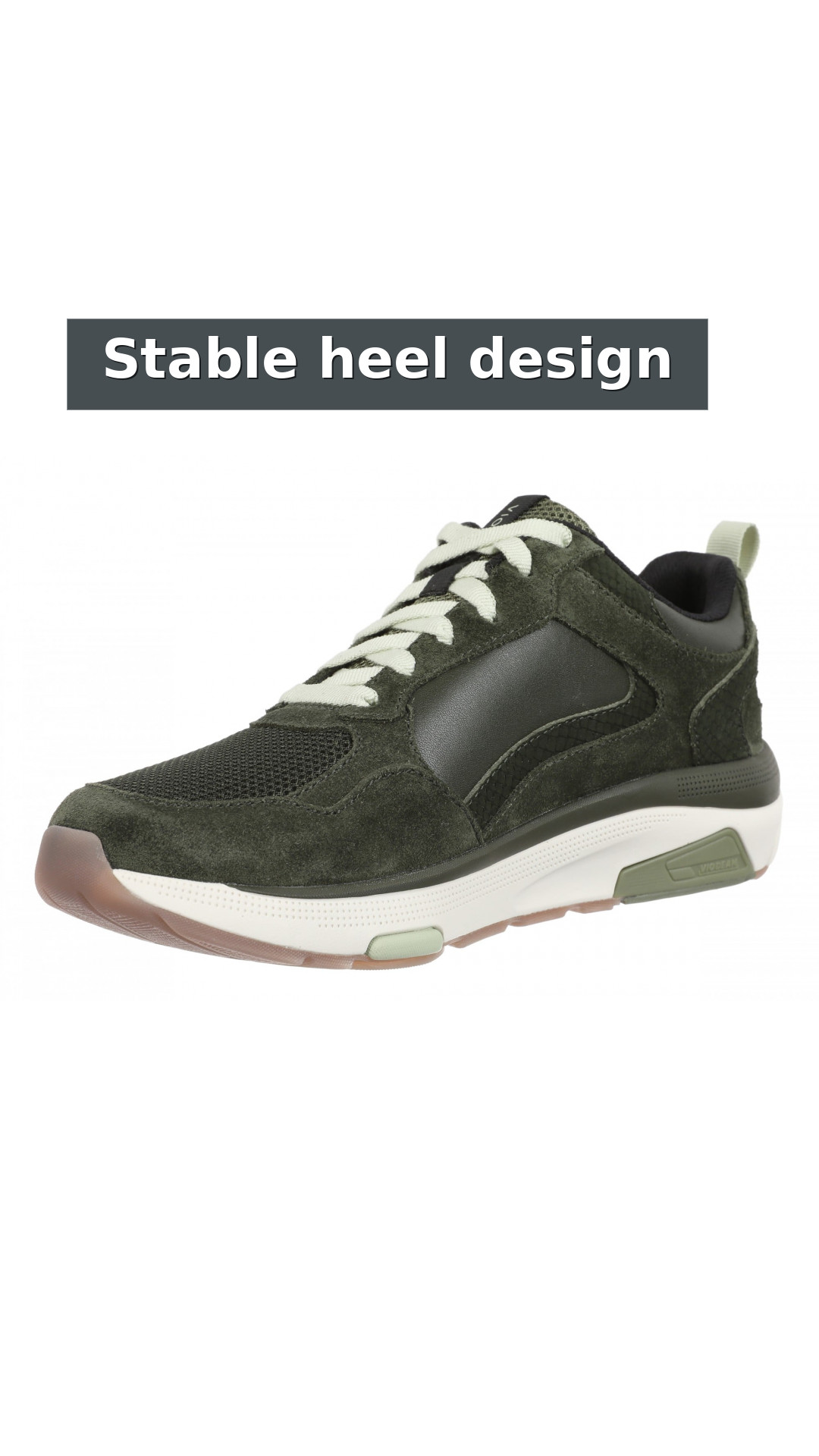 Vionic Walk Strider Weekender Women's Sneaker style detail 8: Stable heel design