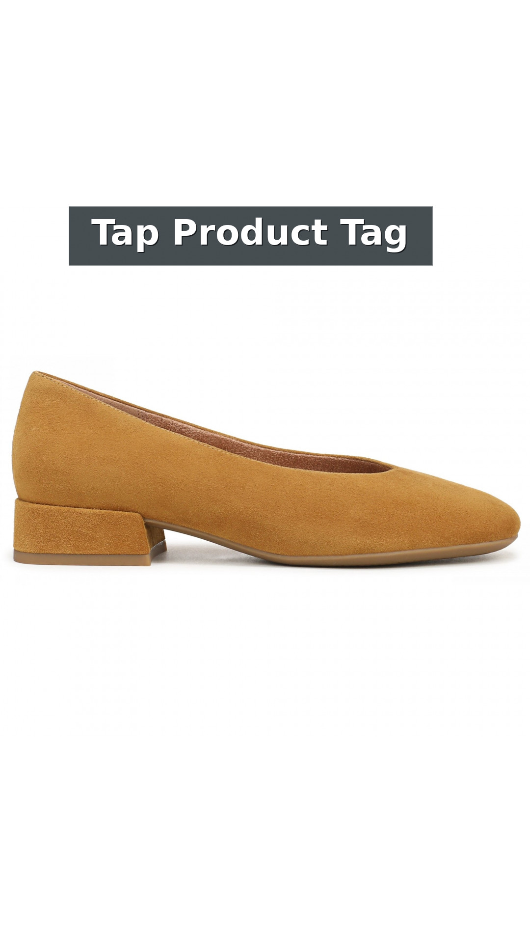 Vionic Petra Women's Ballet Flats style detail 12: Tap Product Tag
