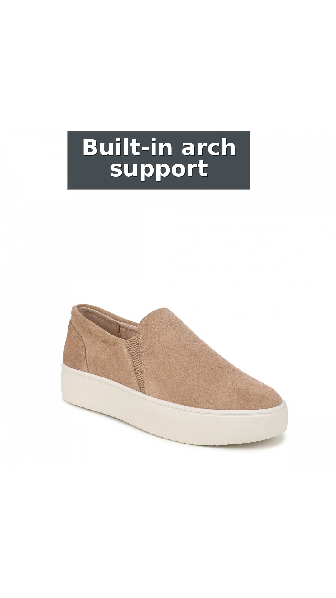 Vionic Ellen Women's Sneaker style detail 2: Built-in arch support