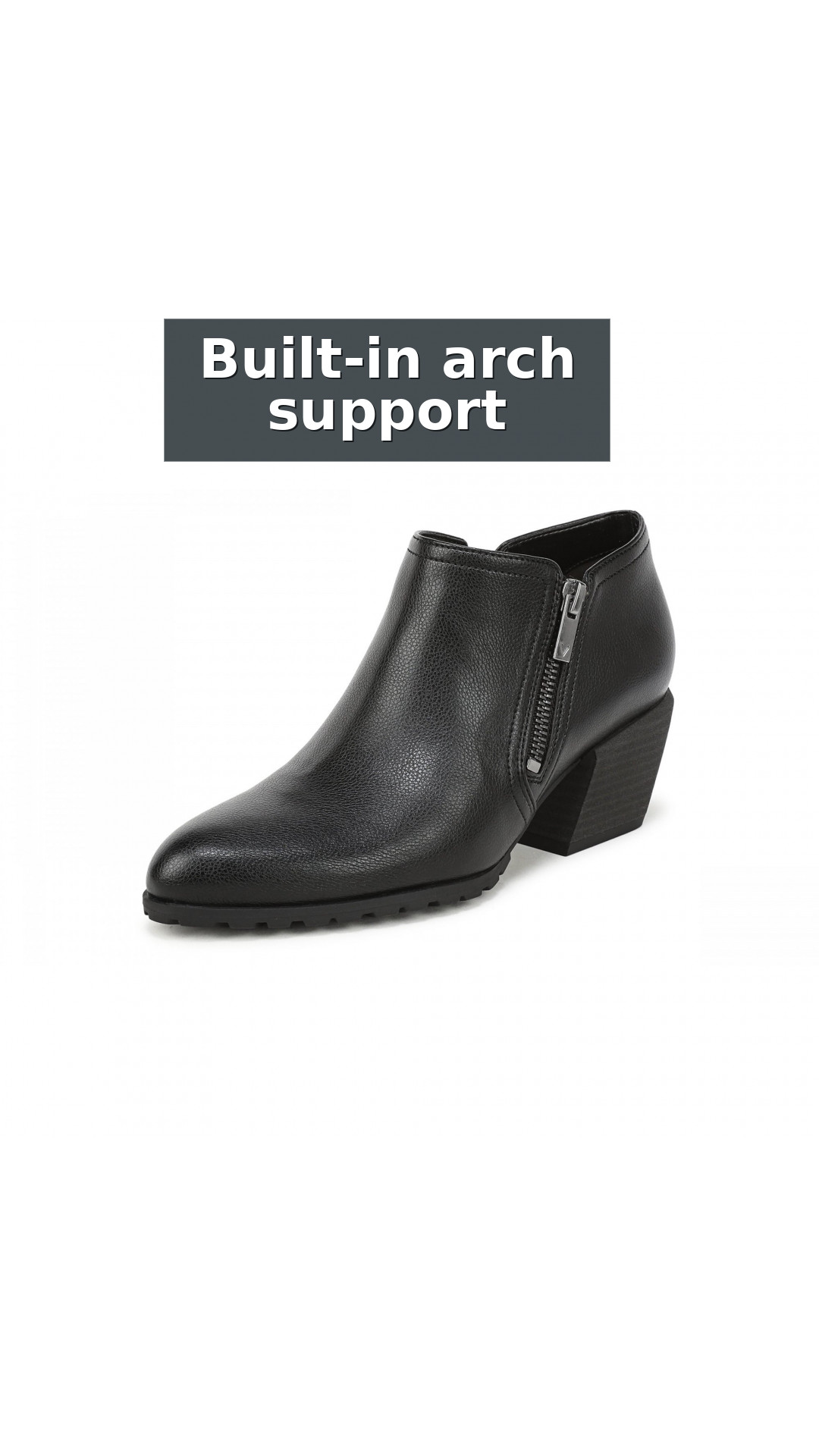 Vionic Blaine Women's Boots style detail 3: Built-in arch support