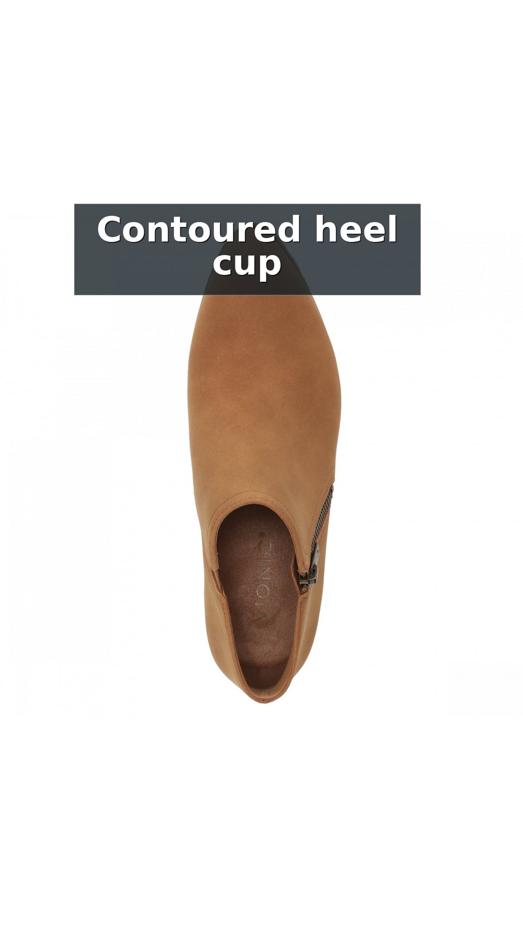 Vionic Blaine Women's Boots style detail 6: Contoured heel cup