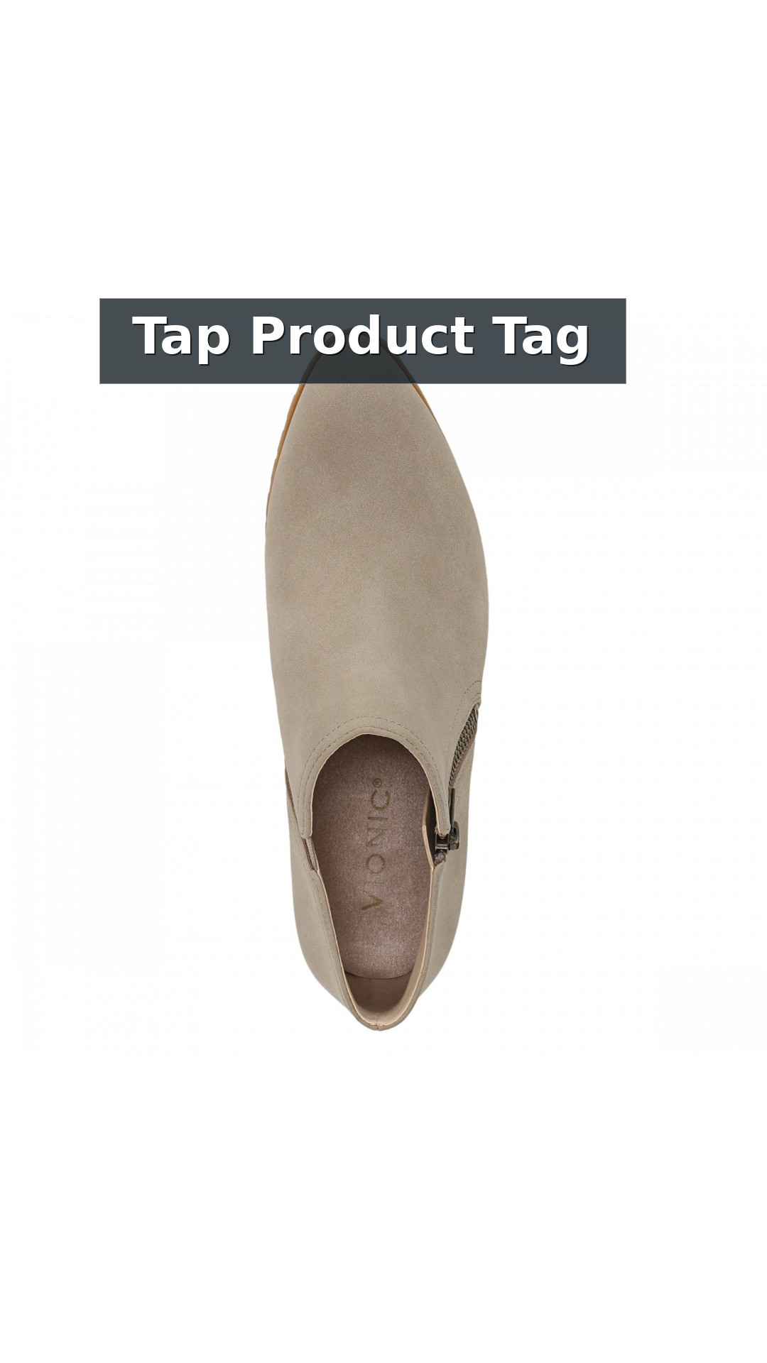Vionic Blaine Women's Boots style detail 12: Tap Product Tag