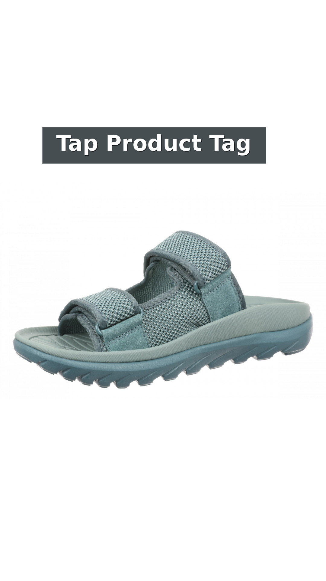 Vionic Hope Rx Women's Supportive Orthotic Slide Sandal with Arch Support style detail 12: Tap Product Tag