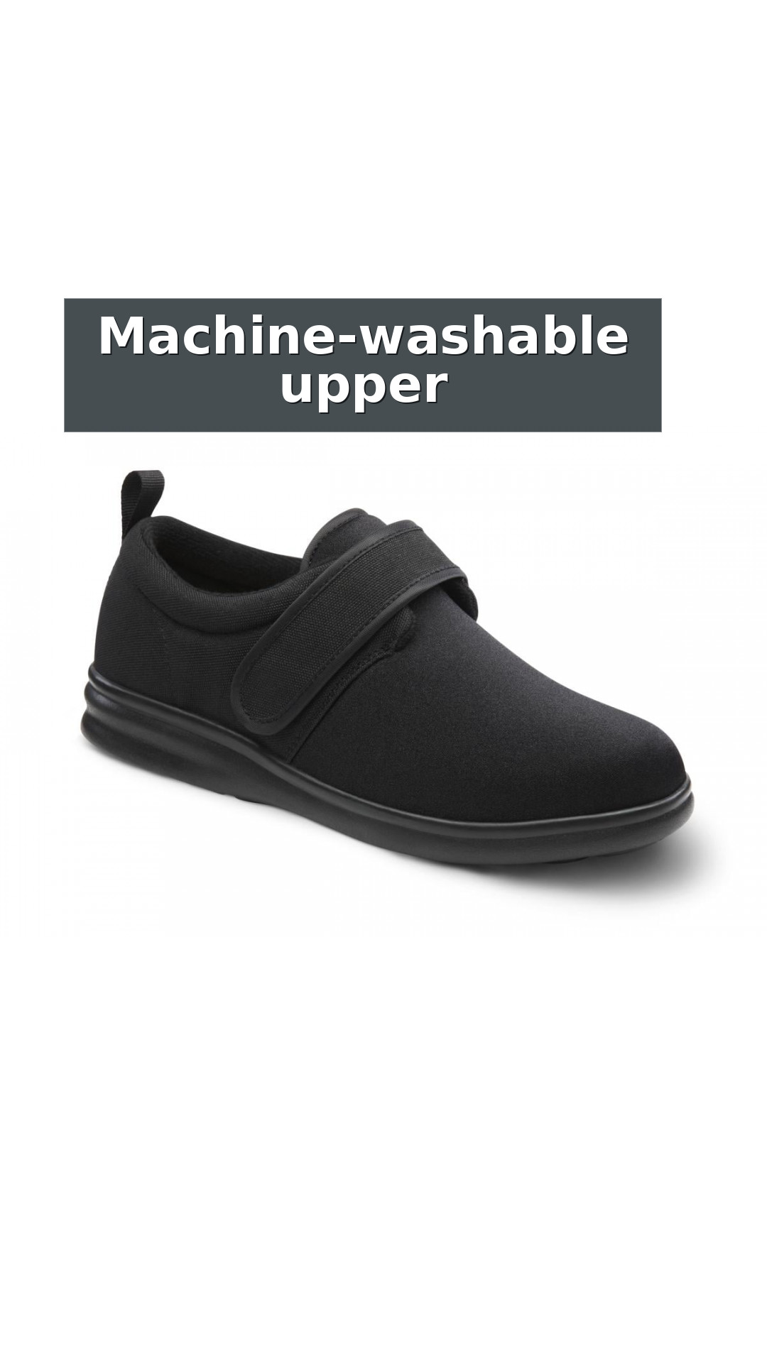 Dr. Comfort Marla Women's Washable Shoe style detail 2: Machine-washable upper