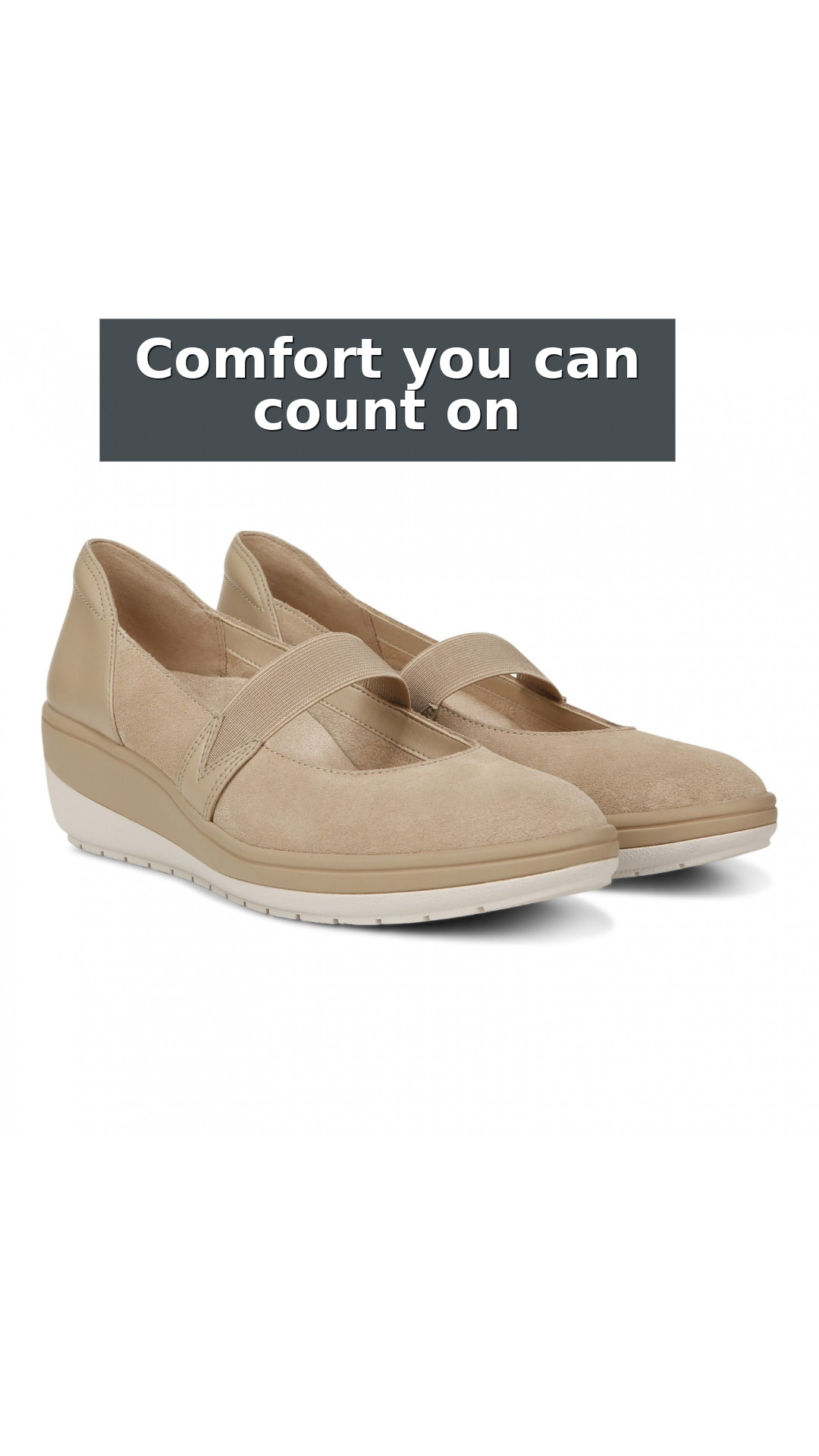 Vionic Judie Women's Orthotic Mary Jane Wedge Casual Shoe style detail 7: Comfort you can count on