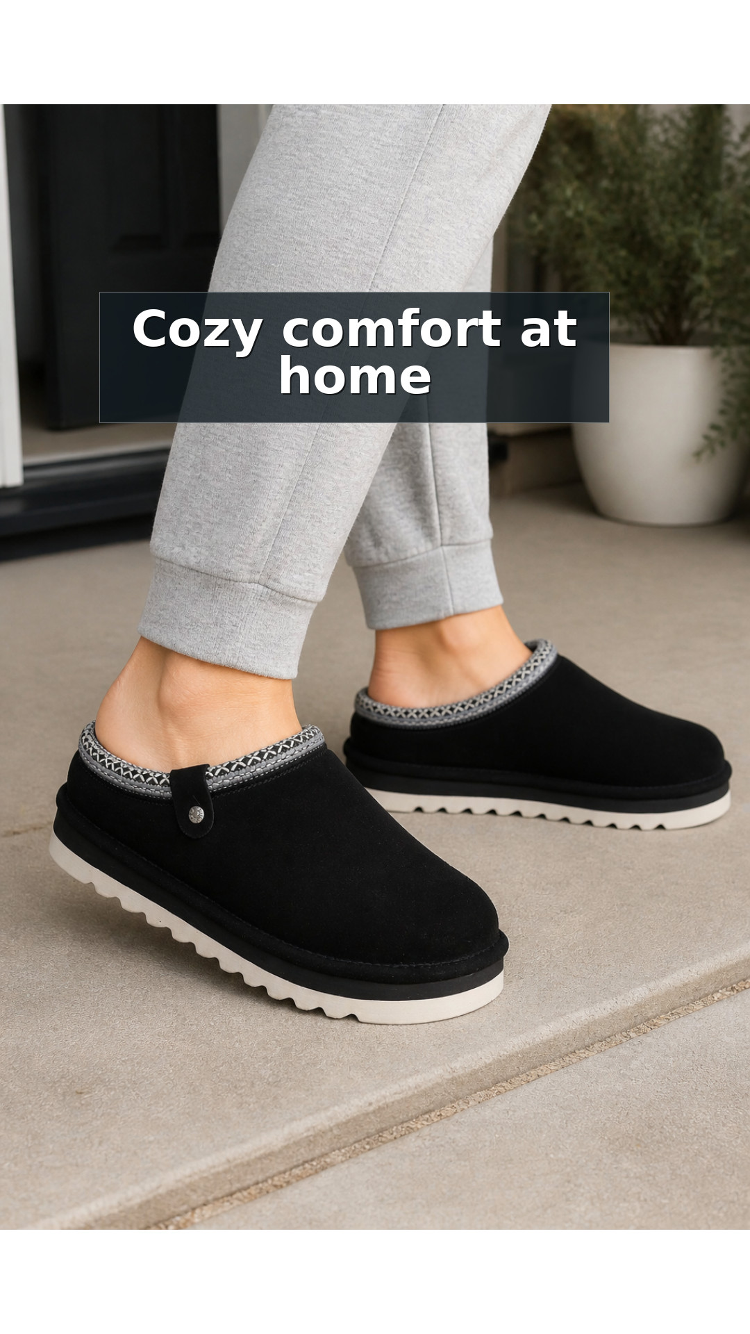 Bearpaw Calista Women's Easy On/Off Slippers style detail 2: Cozy comfort at home