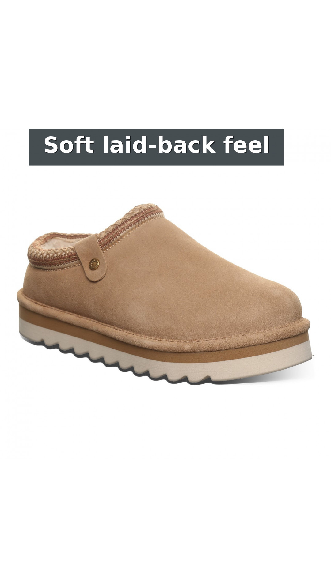 Bearpaw Calista Women's Easy On/Off Slippers style detail 4: Soft laid-back feel