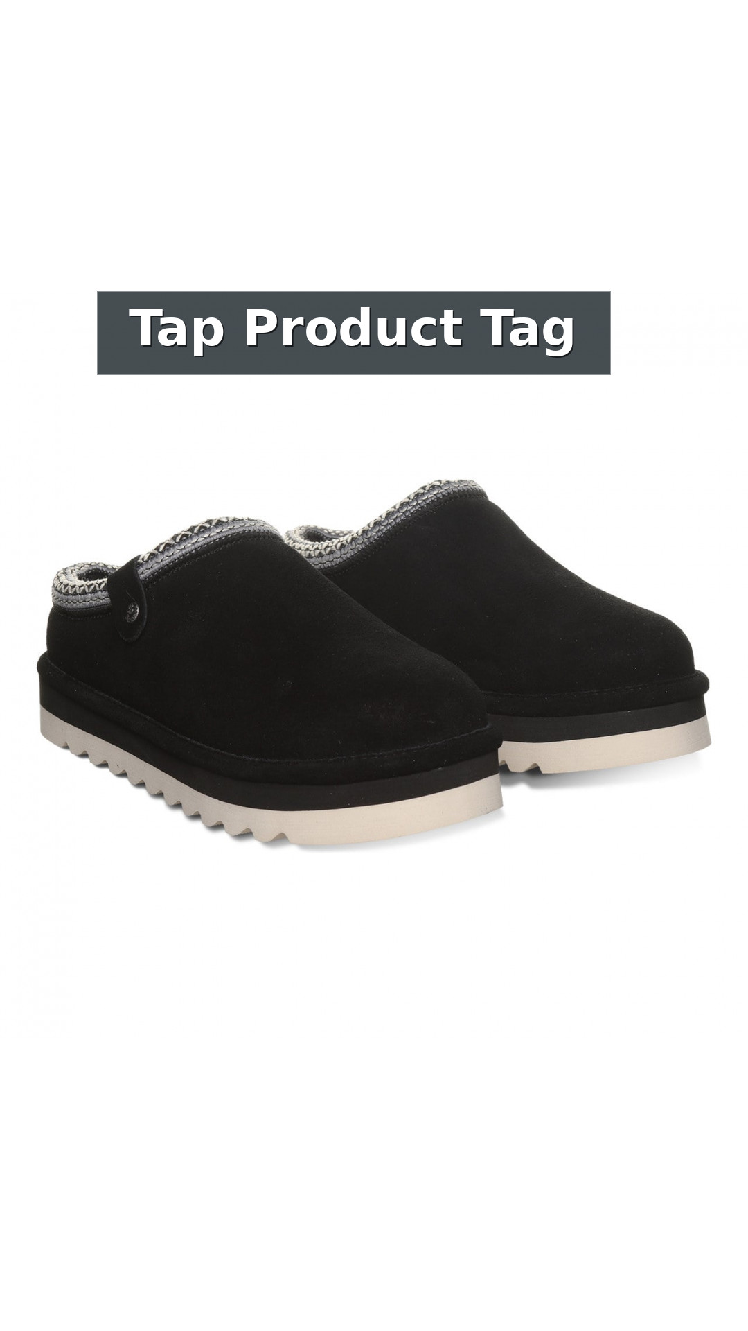 Bearpaw Calista Women's Easy On/Off Slippers style detail 12: Tap Product Tag
