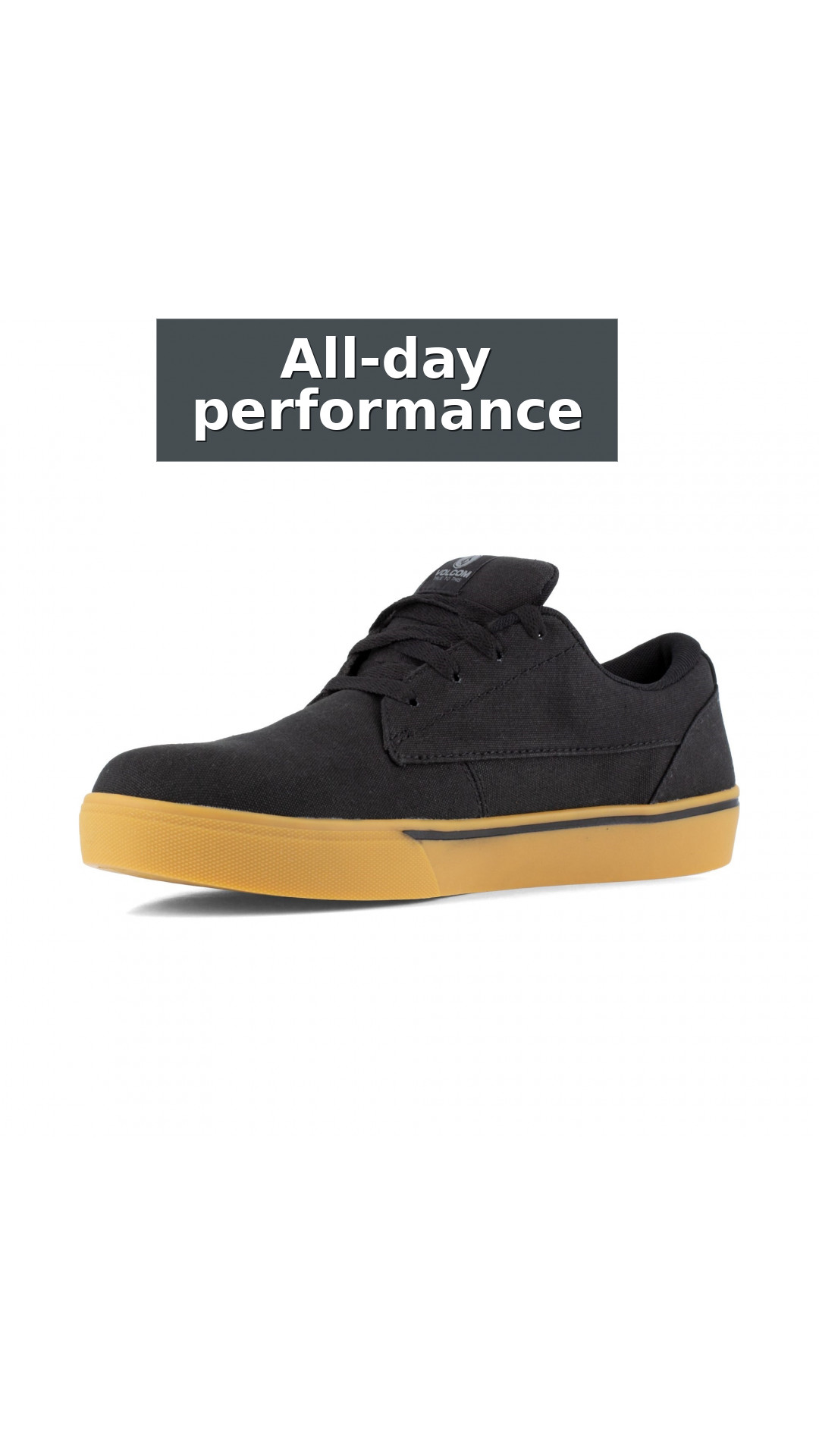 Volcom True Men's Composite Toe Slip Resistant SD10 Static Dissipative Work Shoe style detail 8: All-day performance