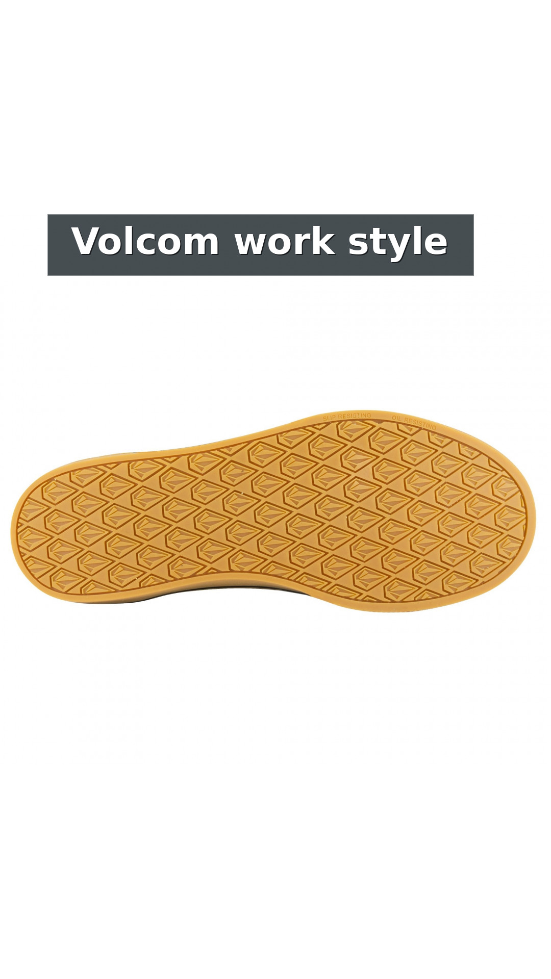 Volcom True Men's Composite Toe Slip Resistant SD10 Static Dissipative Work Shoe style detail 9: Volcom work style