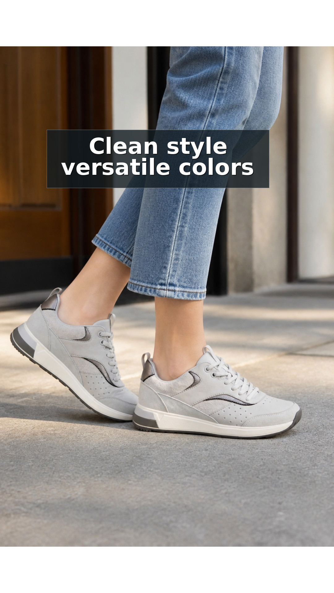Vionic Nova Women's Athletic Sneaker style detail 4: Clean style versatile colors