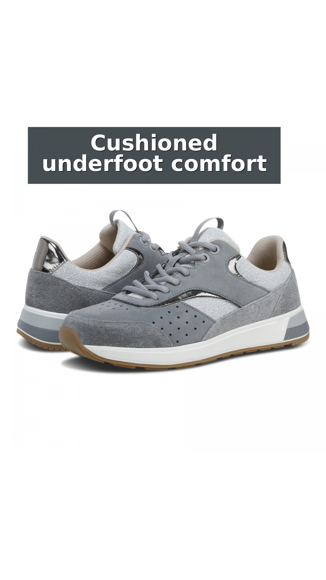 Vionic Nova Women's Athletic Sneaker style detail 8: Cushioned underfoot comfort