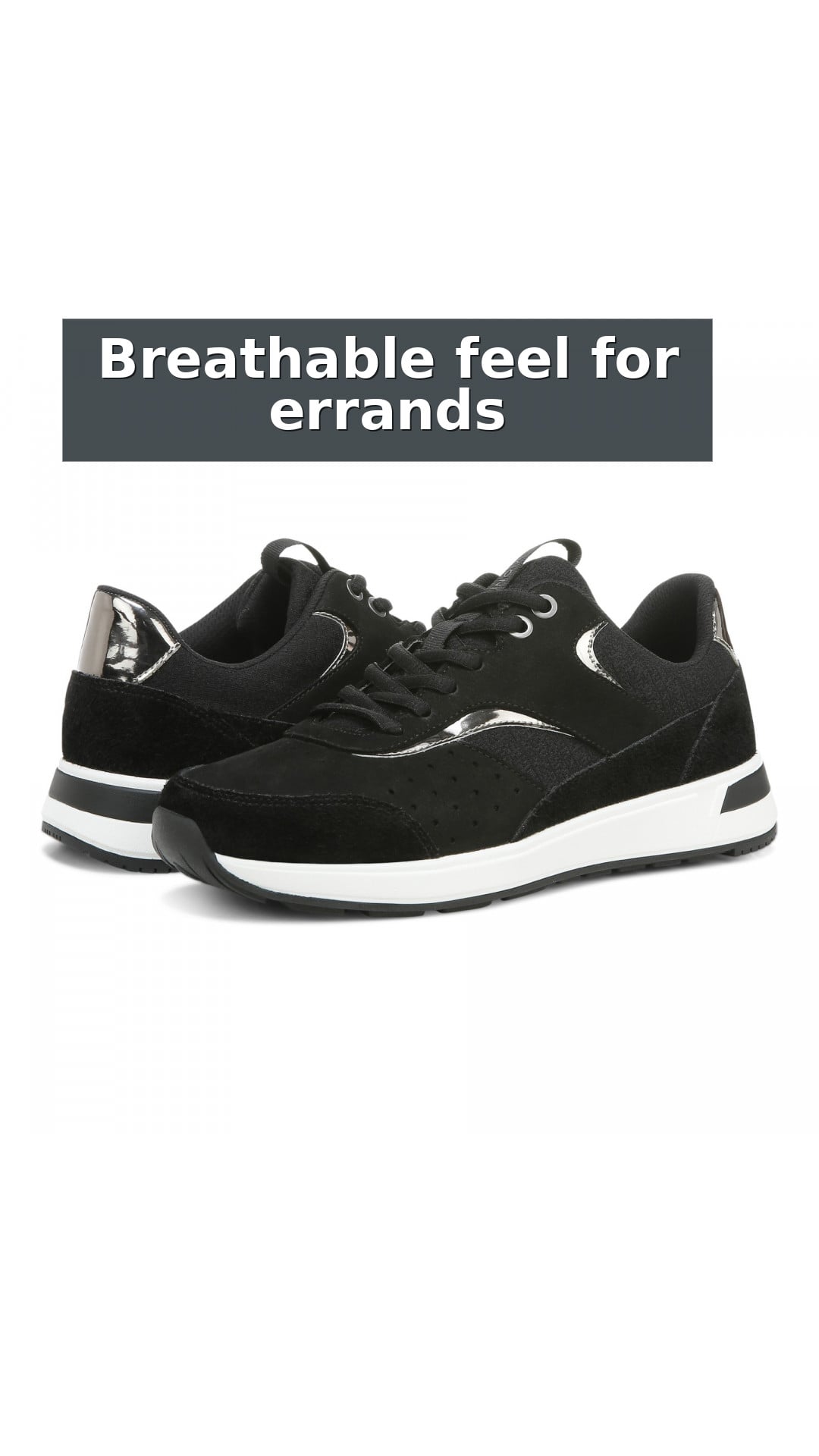 Vionic Nova Women's Athletic Sneaker style detail 9: Breathable feel for errands
