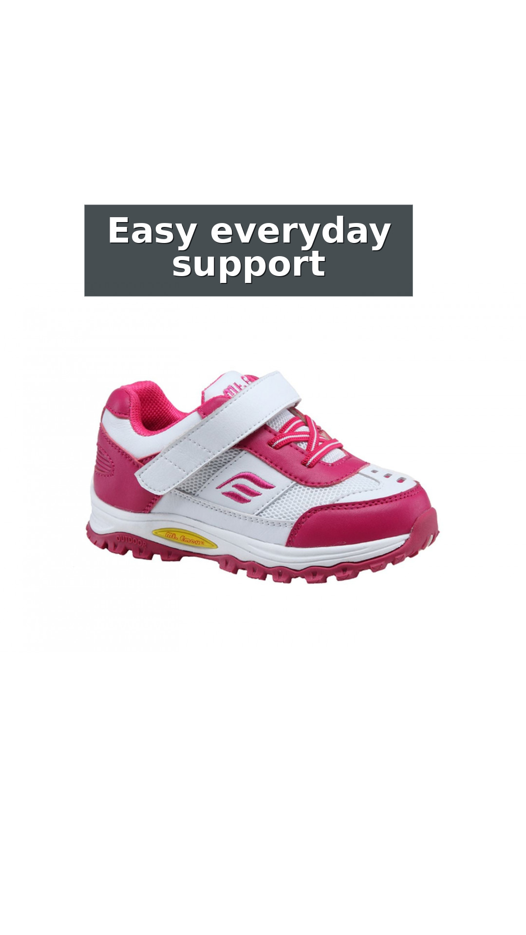 Mt. Emey Children's Orthopedic Shoes 3301 by Apis style detail 2: Easy everyday support