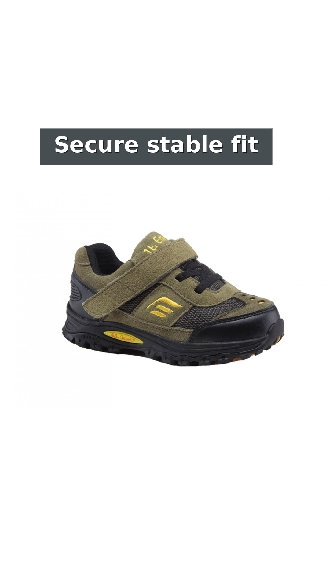 Mt. Emey Children's Orthopedic Shoes 3301 by Apis style detail 4: Secure stable fit