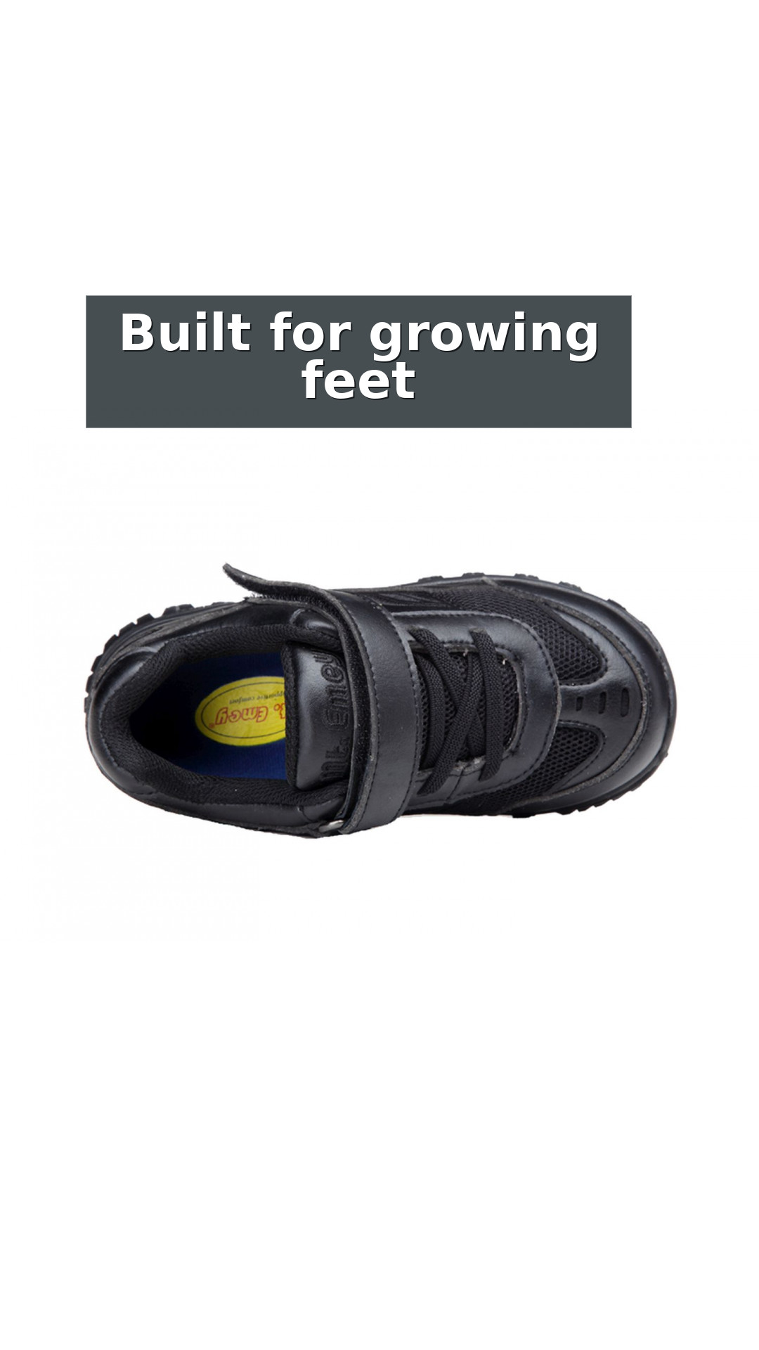 Mt. Emey Children's Orthopedic Shoes 3301 by Apis style detail 10: Built for growing feet
