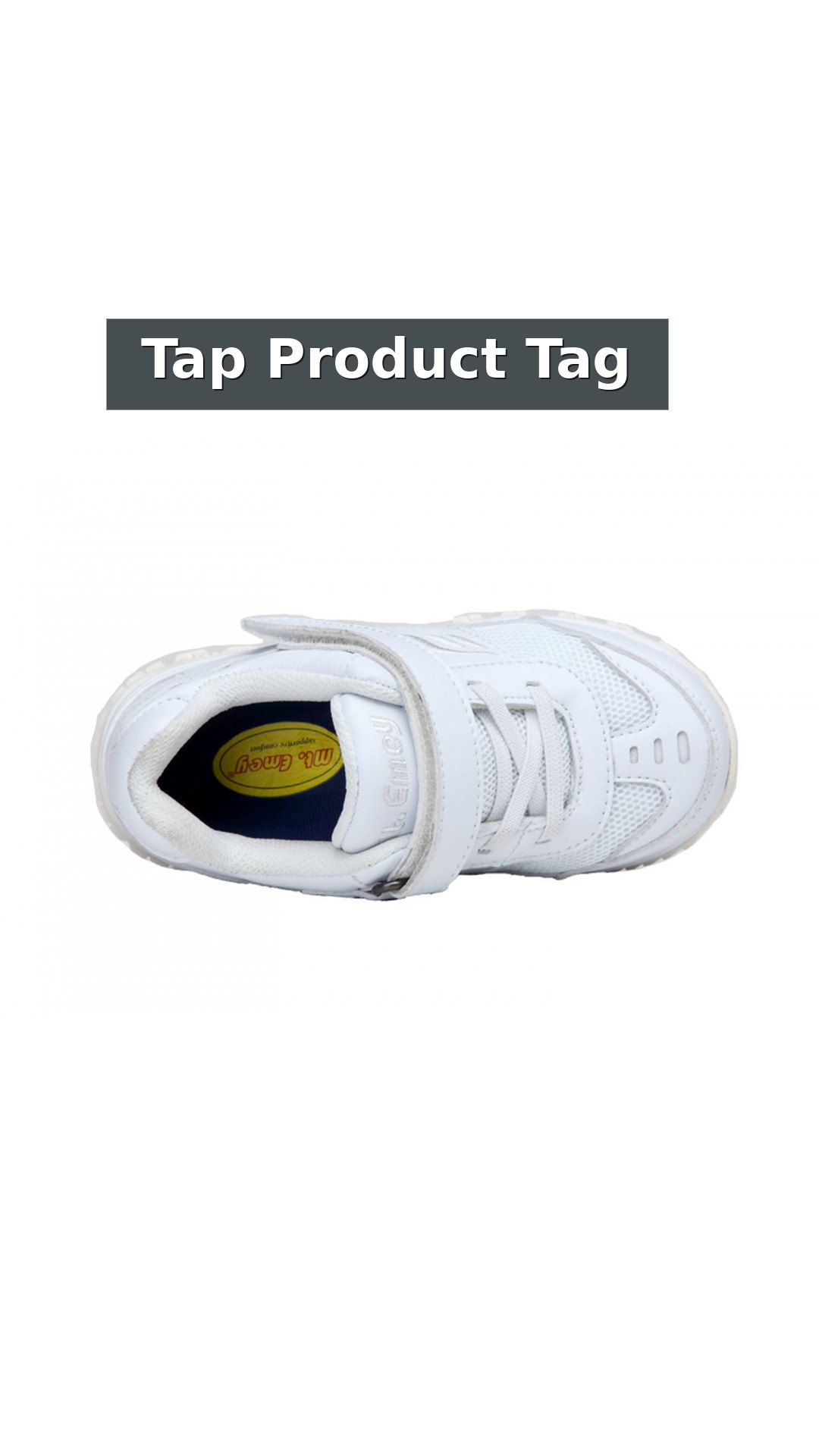 Mt. Emey Children's Orthopedic Shoes 3301 by Apis style detail 12: Tap Product Tag