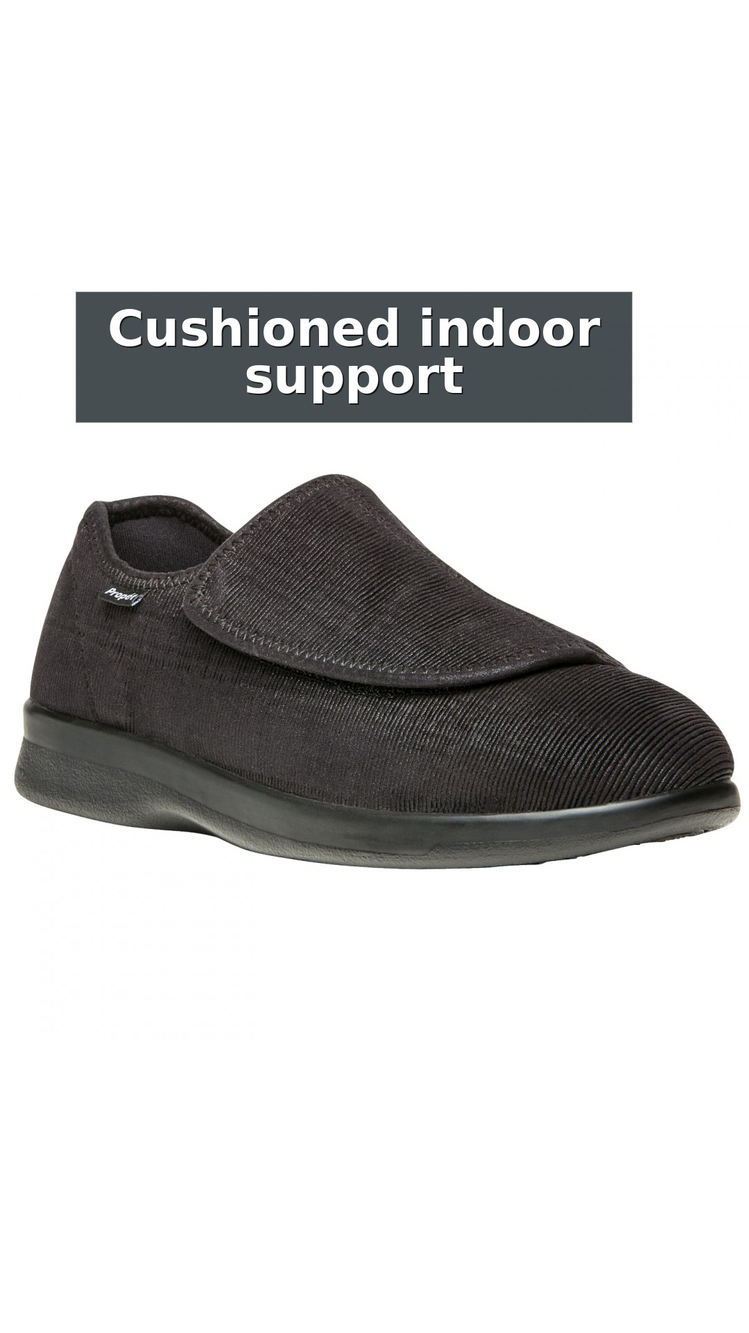Propet Cush 'N Foot - Men's Orthopedic Stretchable A5500 Diabetic Shoes style detail 4: Cushioned indoor support