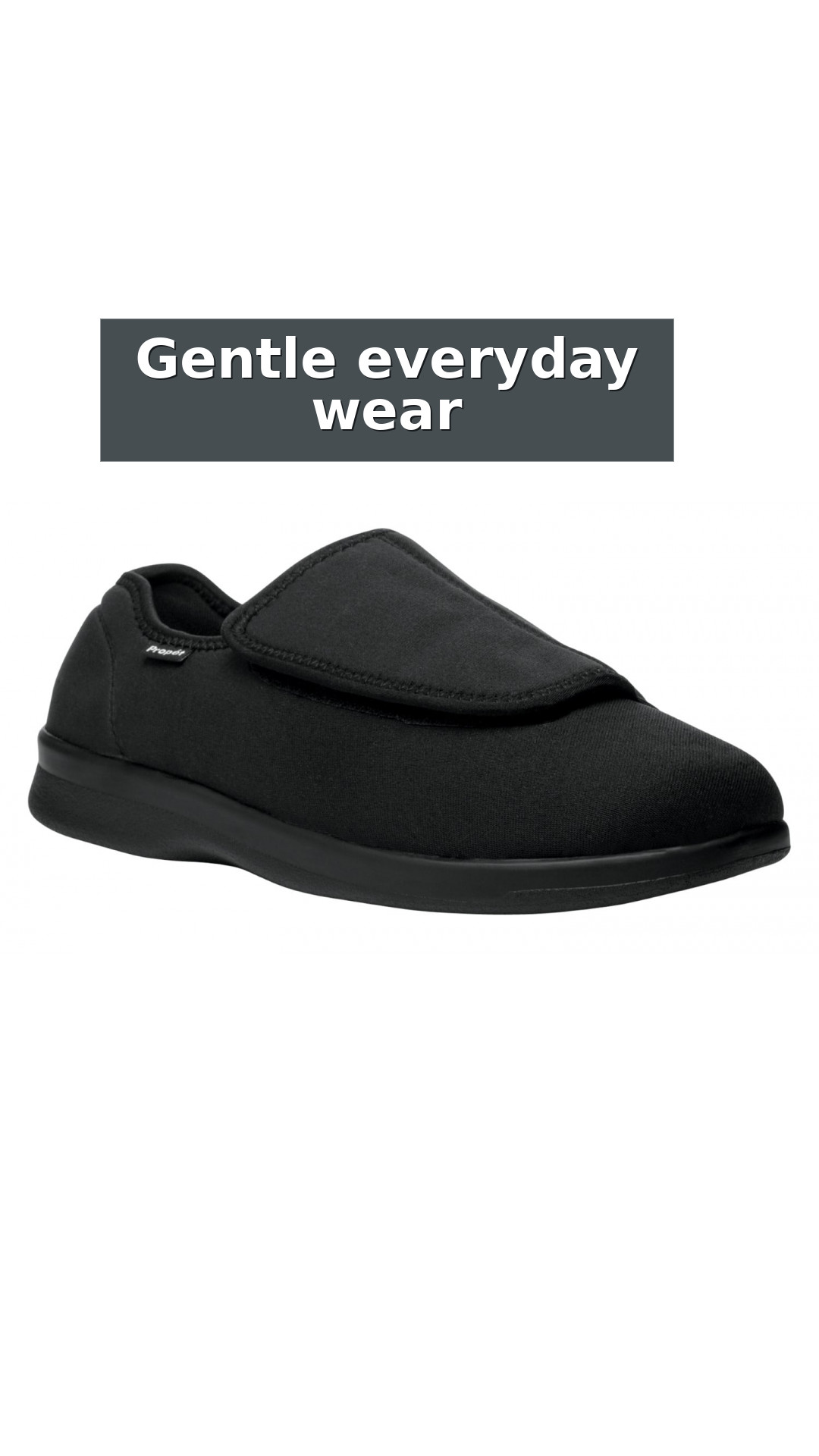 Propet Cush 'N Foot - Men's Orthopedic Stretchable A5500 Diabetic Shoes style detail 6: Gentle everyday wear