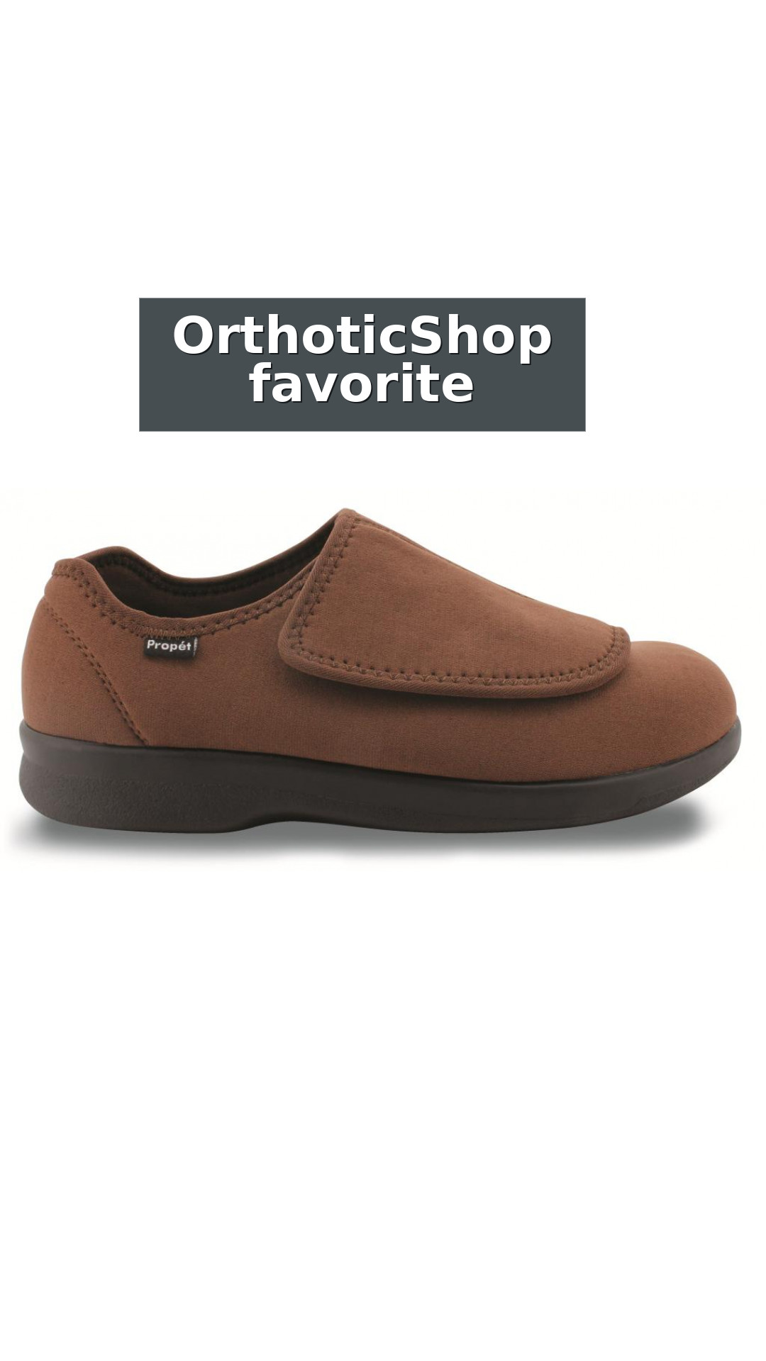 Propet Cush 'N Foot - Men's Orthopedic Stretchable A5500 Diabetic Shoes style detail 11: OrthoticShop favorite