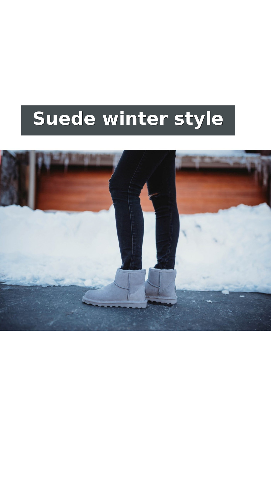 Bearpaw Alyssa Women's Winter Boots - 2130w style detail 2: Suede winter style