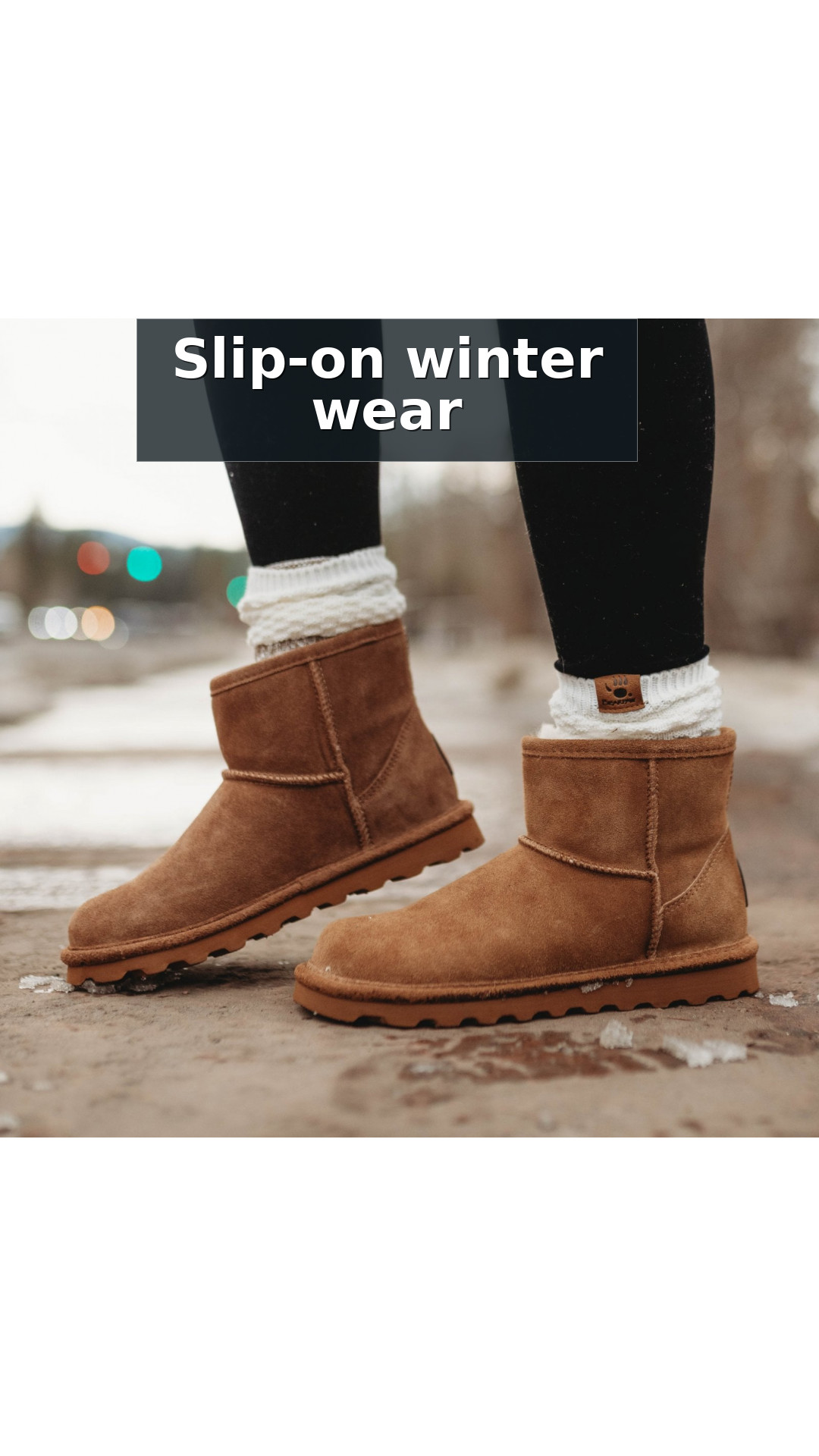 Bearpaw Alyssa Women's Winter Boots - 2130w style detail 5: Slip-on winter wear