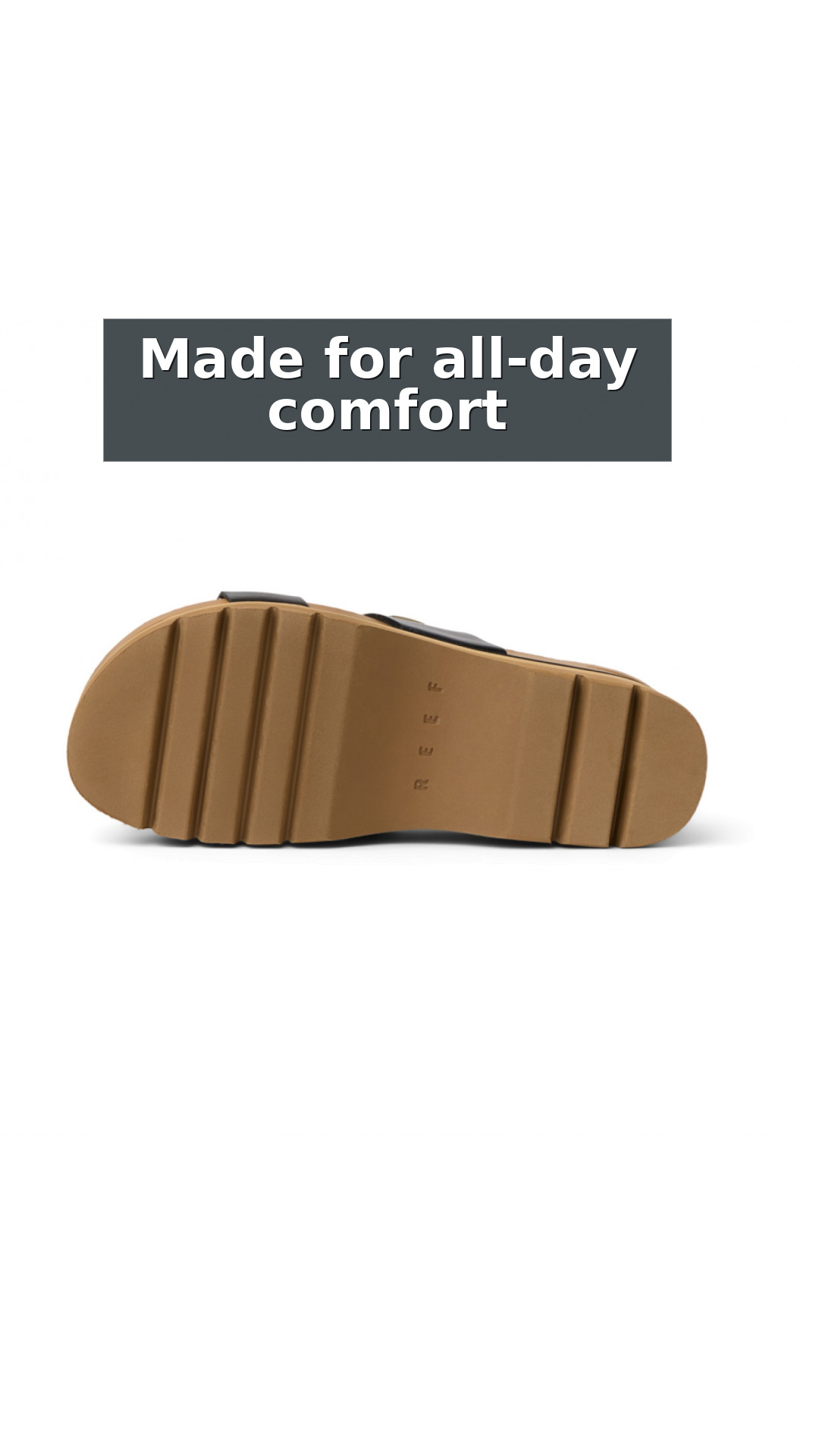 Reef Cushion Vista Hi 2.5 Women's Platform Sandals style detail 7: Made for all-day comfort