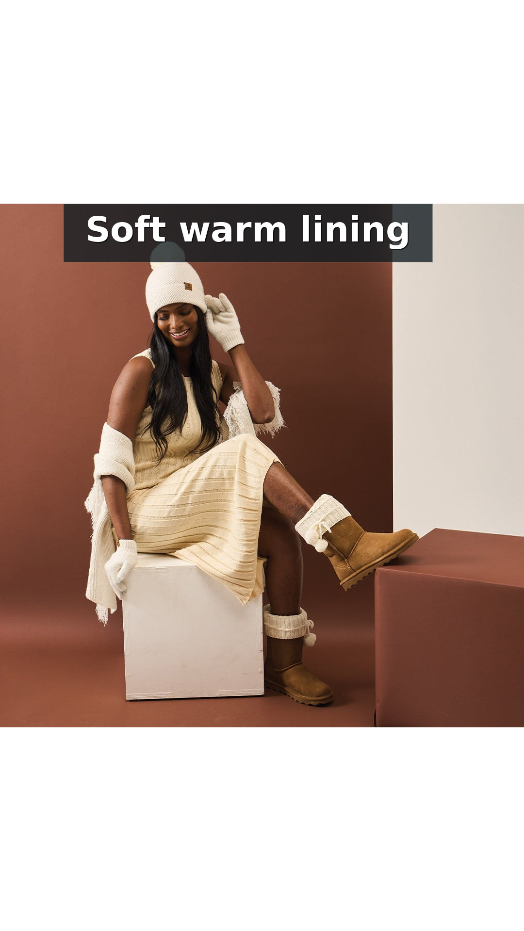 Bearpaw Elle Short - Women's Snow Boot - 1962W style detail 2: Soft warm lining