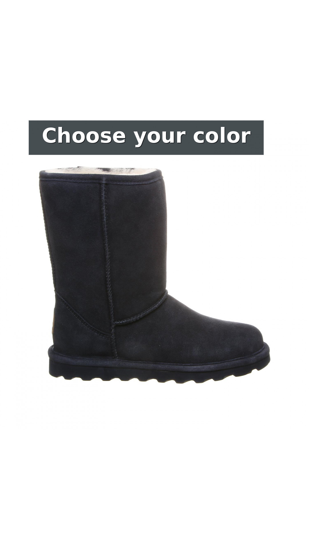 Bearpaw Elle Short - Women's Snow Boot - 1962W style detail 11: Choose your color