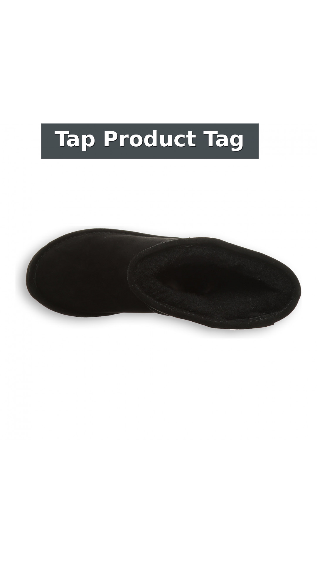 Bearpaw Elle Short - Women's Snow Boot - 1962W style detail 12: Tap Product Tag