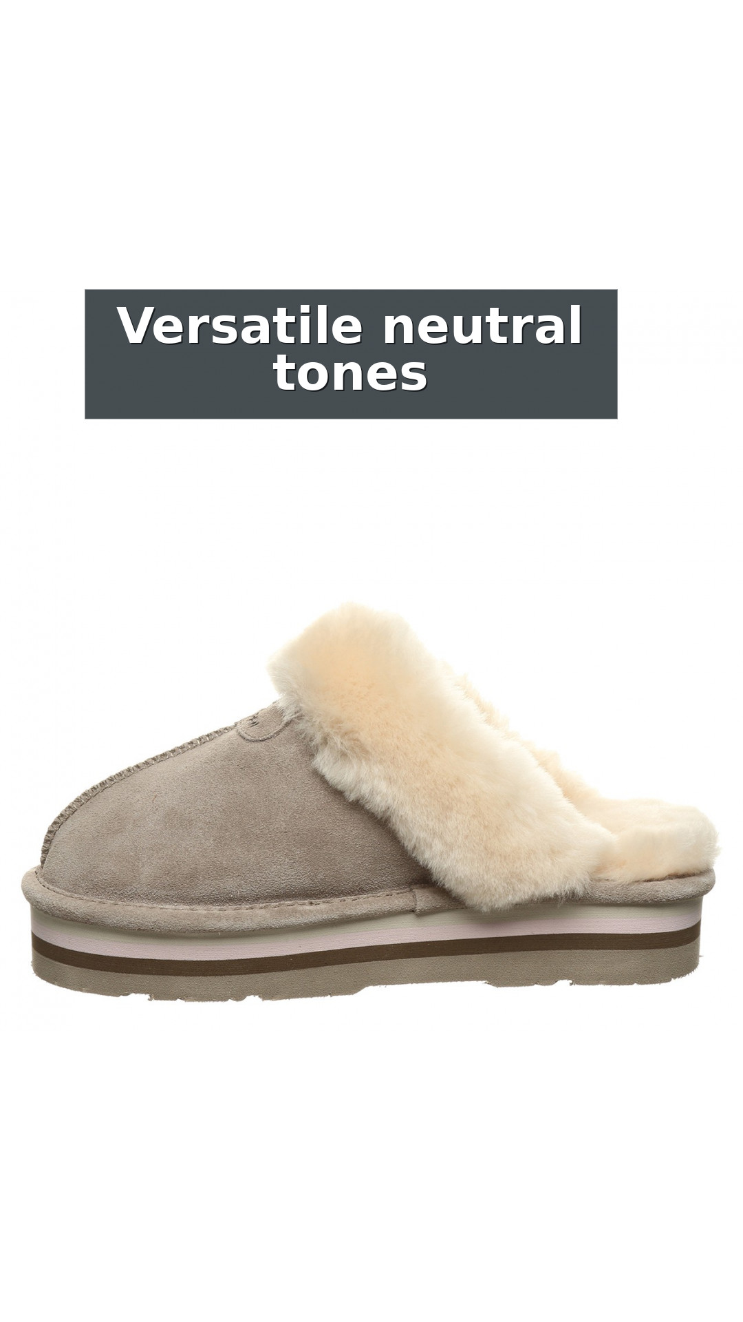 Bearpaw Retro Loki Women's Retro Style Slippers - 2487w style detail 11: Versatile neutral tones