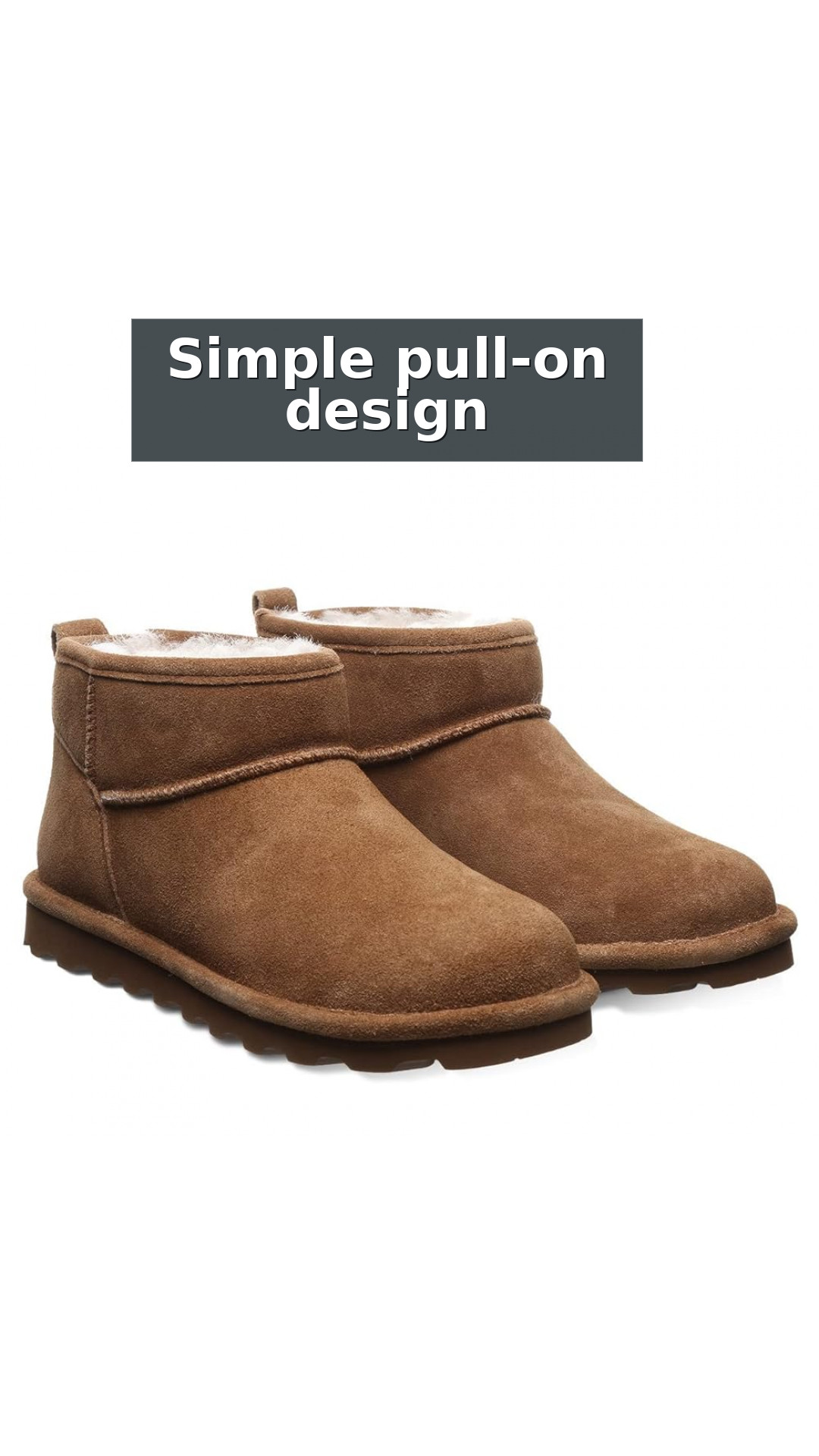 Bearpaw Shorty Women's Winter Boots - 2860w style detail 6: Simple pull-on design
