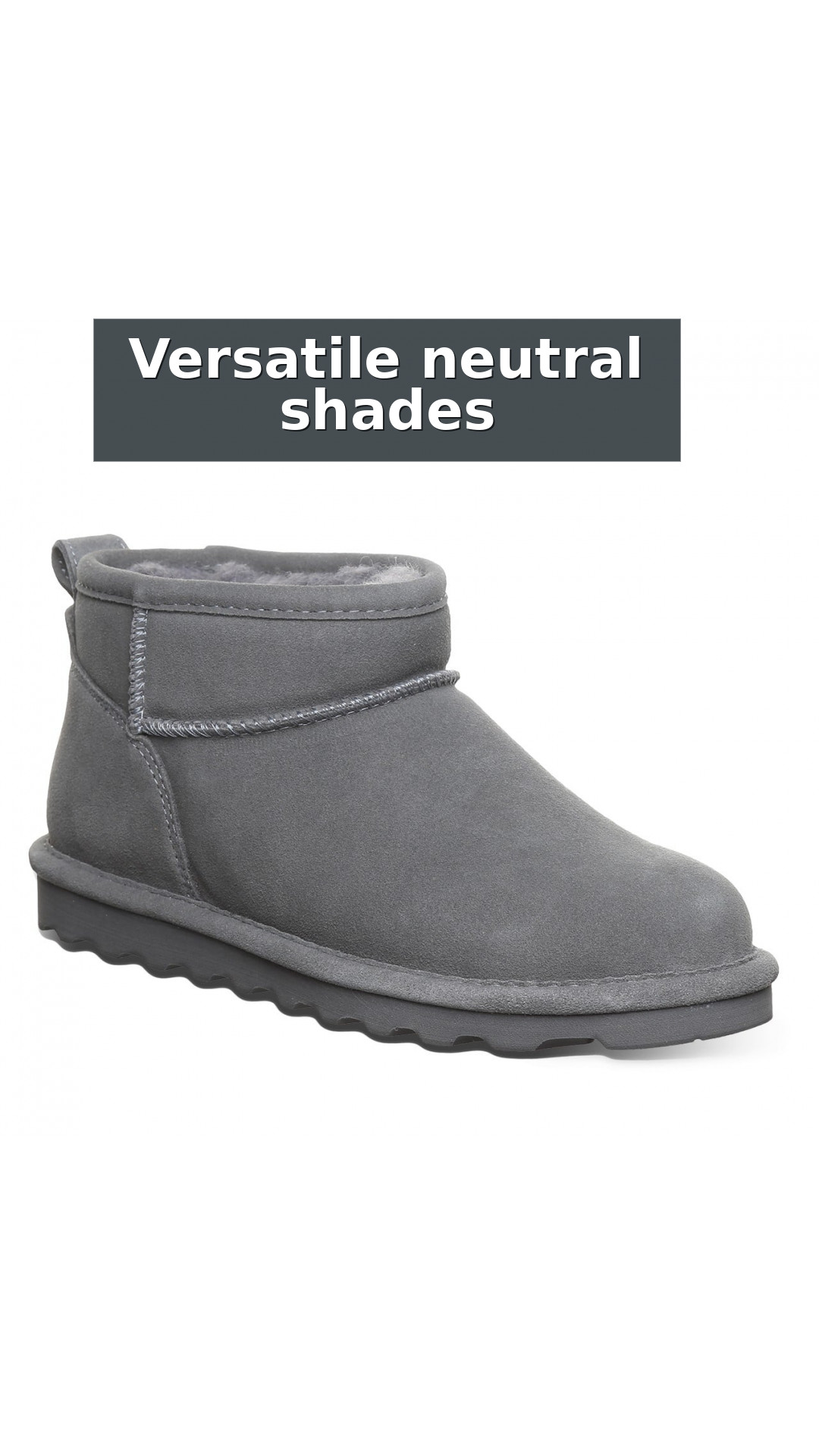Bearpaw Shorty Women's Winter Boots - 2860w style detail 7: Versatile neutral shades