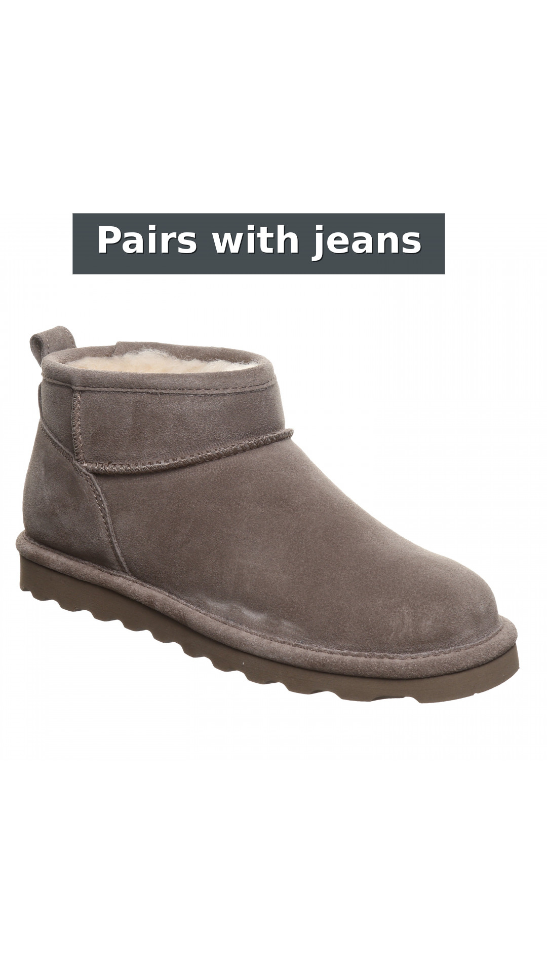 Bearpaw Shorty Women's Winter Boots - 2860w style detail 8: Pairs with jeans