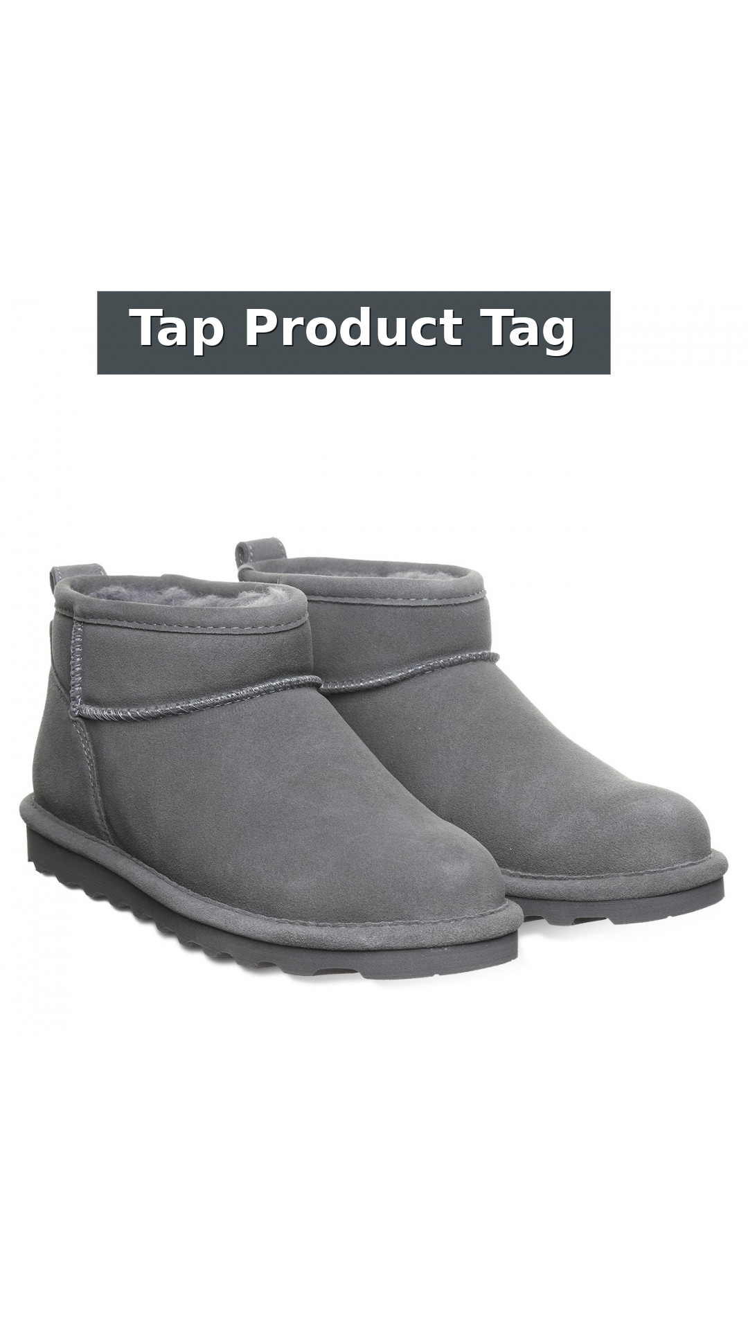 Bearpaw Shorty Women's Winter Boots - 2860w style detail 12: Tap Product Tag