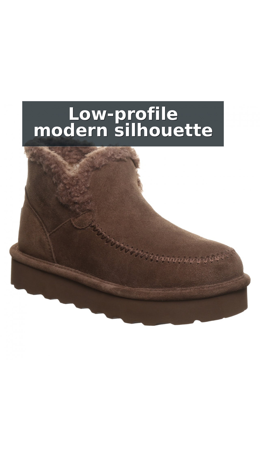 Bearpaw Maeve Platform Lo Women's Winter Boots - 3120w style detail 3: Low-profile modern silhouette