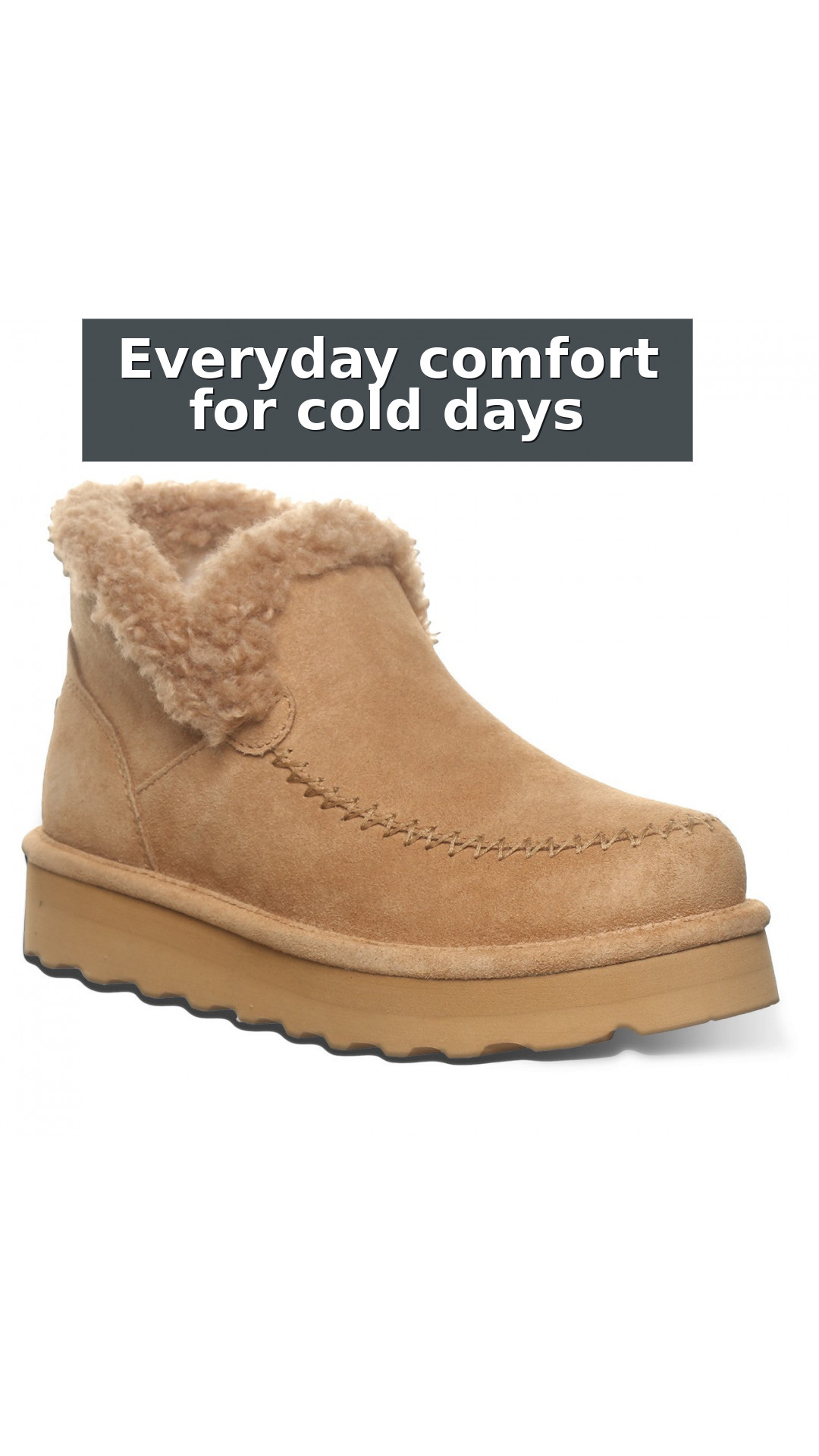 Bearpaw Maeve Platform Lo Women's Winter Boots - 3120w style detail 4: Everyday comfort for cold days