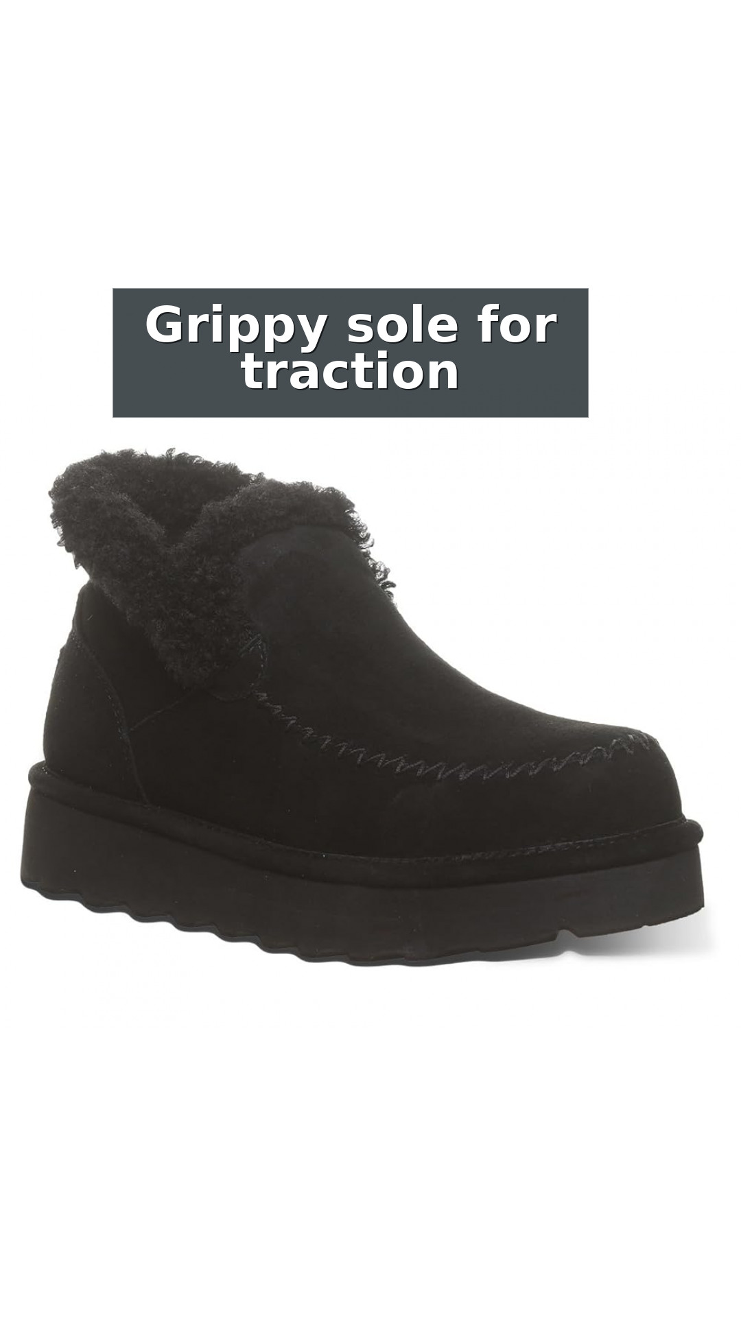 Bearpaw Maeve Platform Lo Women's Winter Boots - 3120w style detail 5: Grippy sole for traction