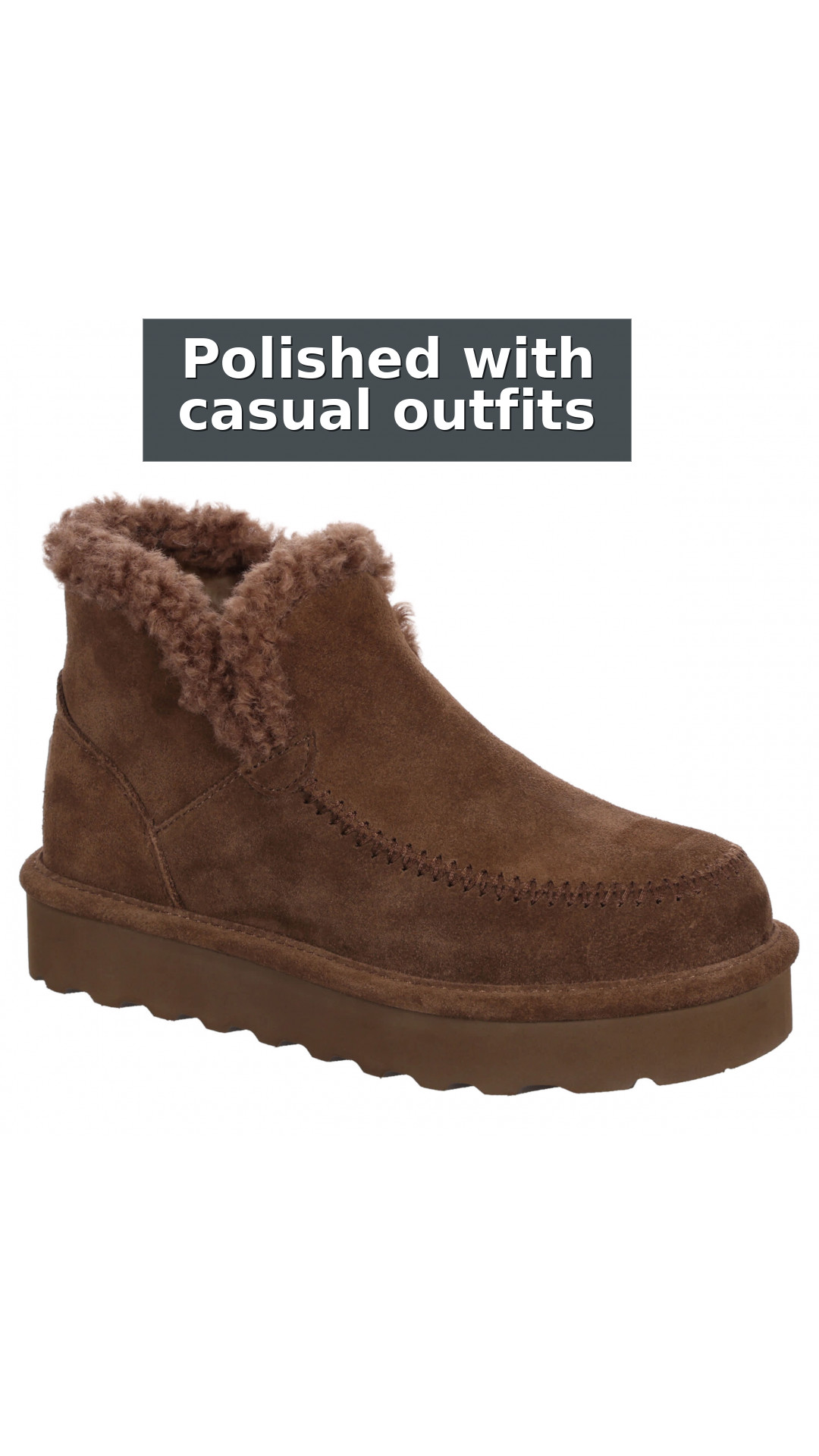 Bearpaw Maeve Platform Lo Women's Winter Boots - 3120w style detail 6: Polished with casual outfits