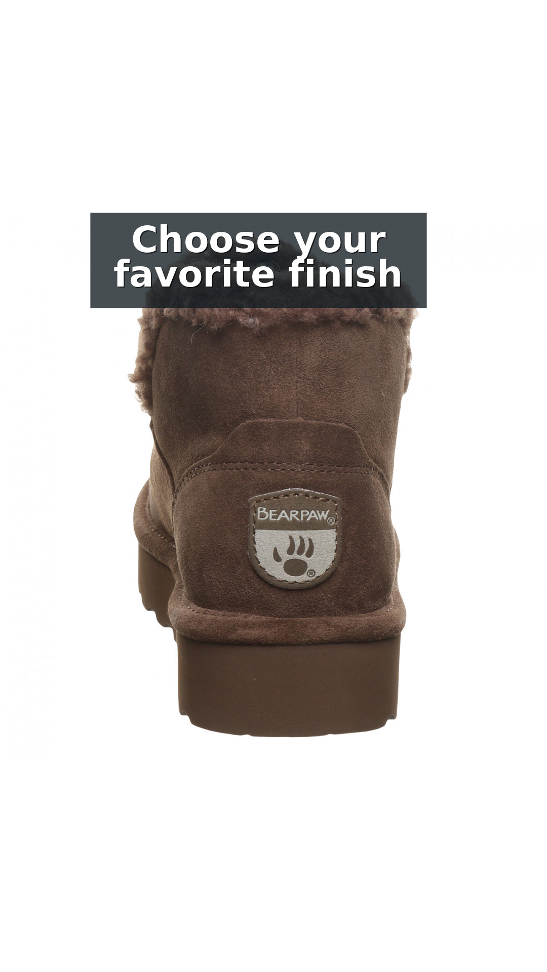 Bearpaw Maeve Platform Lo Women's Winter Boots - 3120w style detail 11: Choose your favorite finish