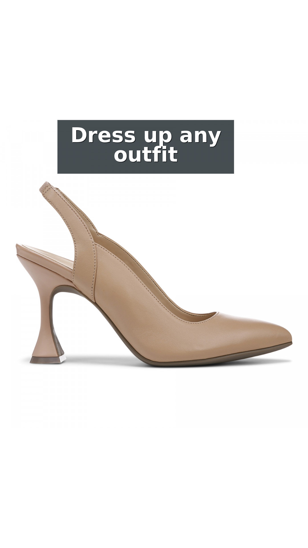 Vionic Adalena Women's Slingback Heeled Dress Shoe style detail 7: Dress up any outfit