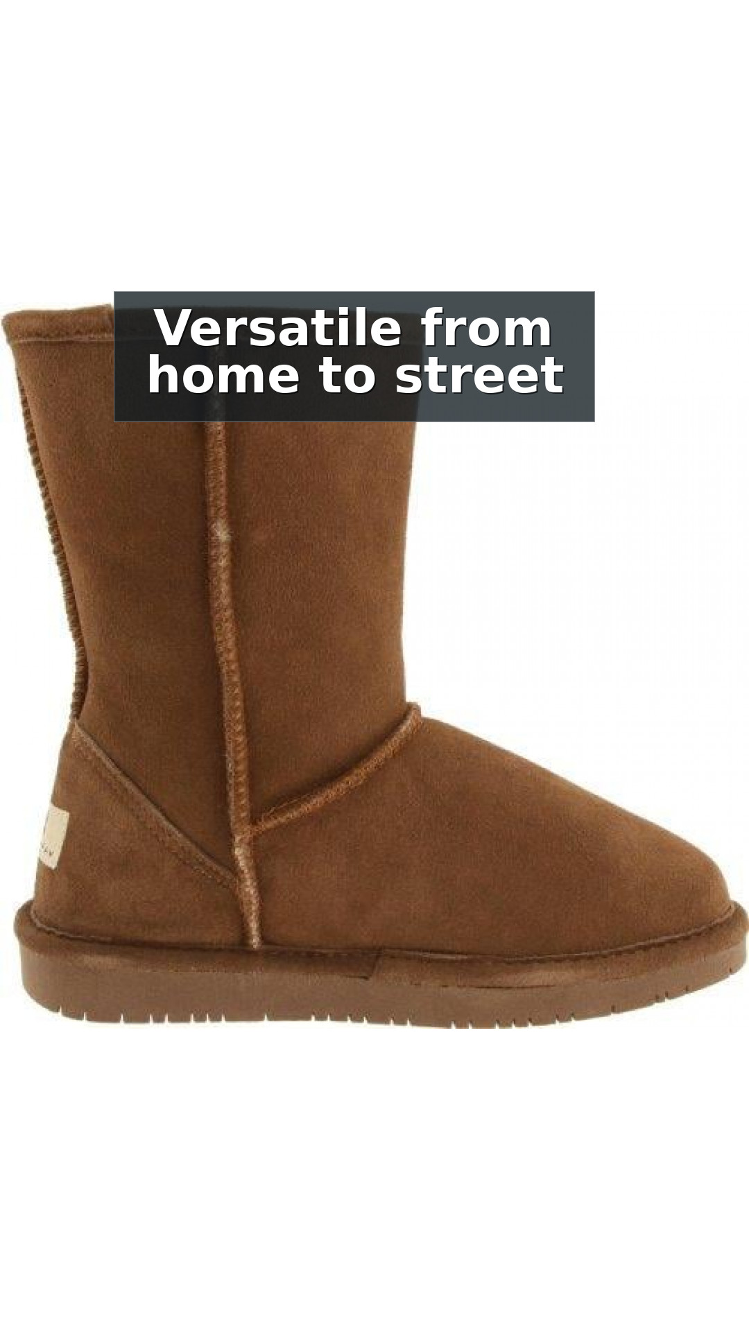 Bearpaw Emma Short - 8 inch Sheepskin Boots - 608W style detail 7: Versatile from home to street