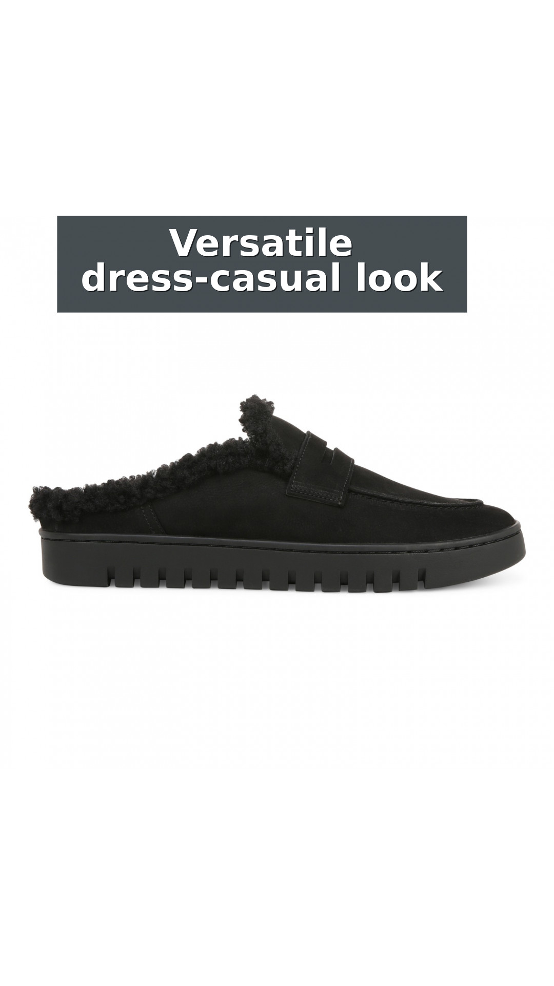 Vionic Uptown Mule - Women's Comfortable Orthotic Clog Shoe style detail 6: Versatile dress-casual look