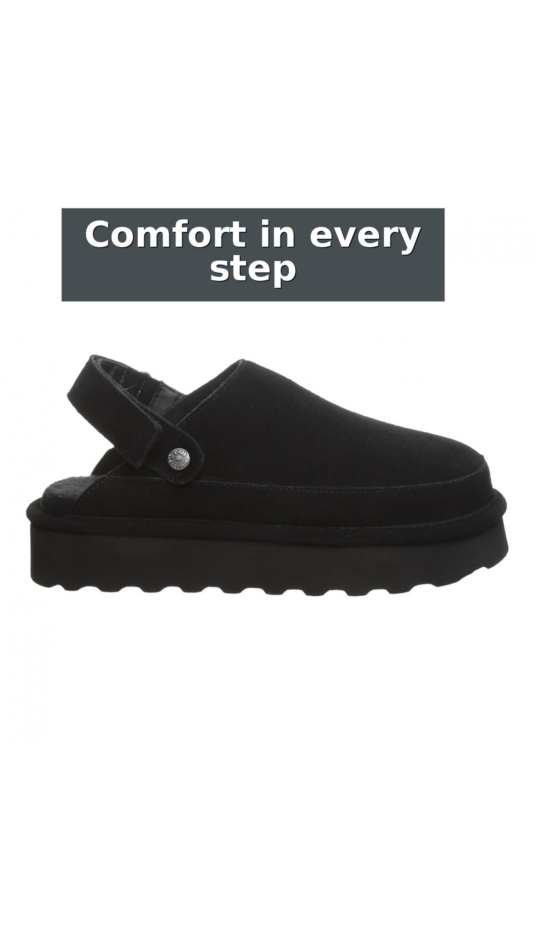 Bearpaw Brooke Women's Shoe - 3355w Women's Cozy Slip-on Clog style detail 10: Comfort in every step