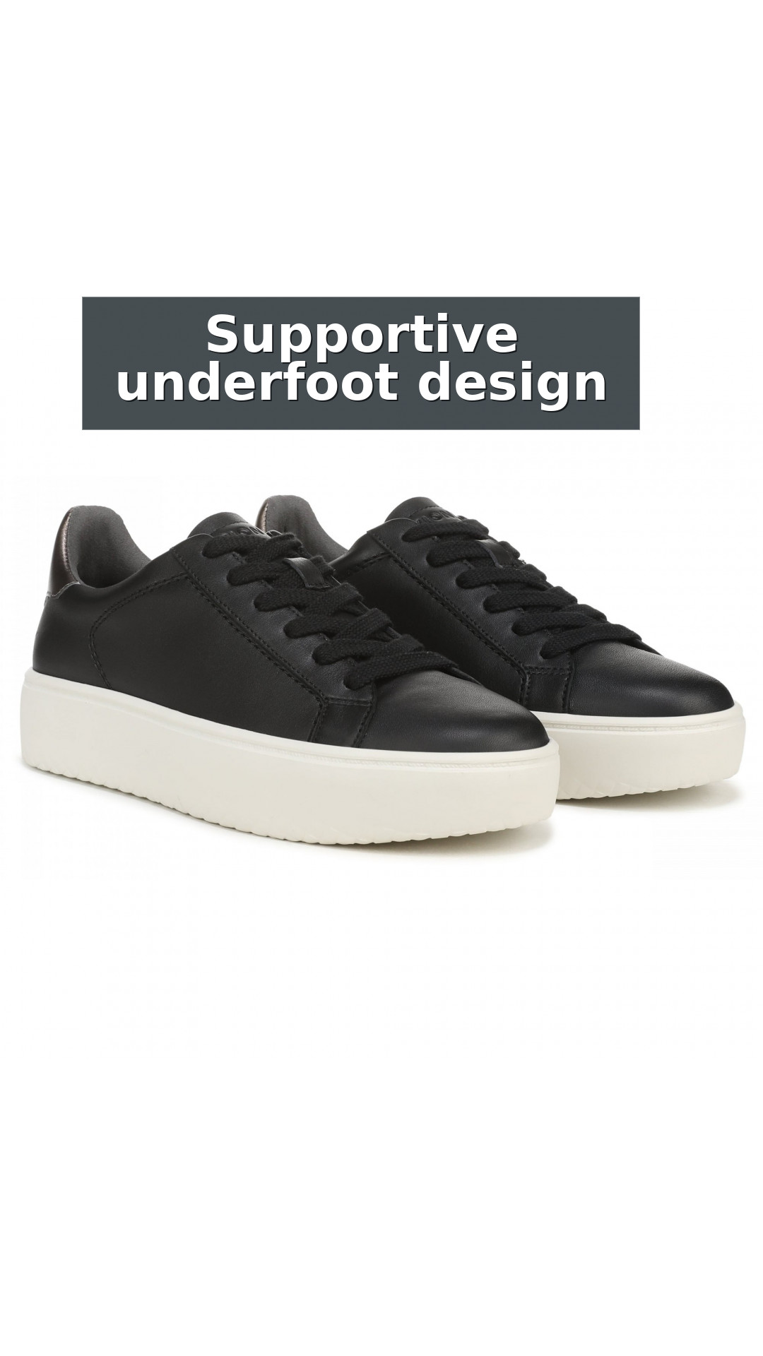 Vionic Emilia Women's Fashion Sneakers style detail 4: Supportive underfoot design