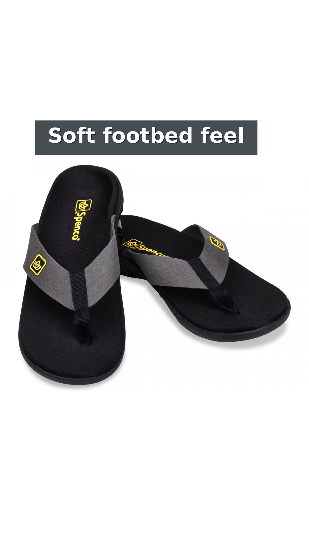 Spenco Yumi Pure Cushioned Support Men's Sandals style detail 3: Soft footbed feel