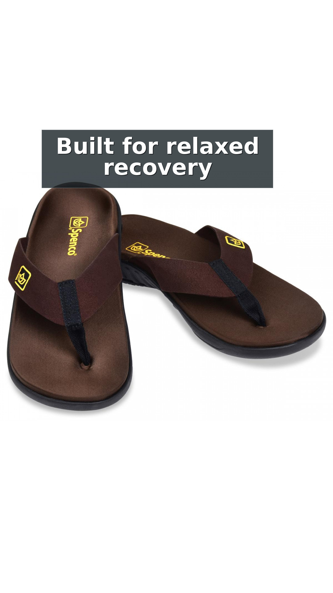 Spenco Yumi Pure Cushioned Support Men's Sandals style detail 4: Built for relaxed recovery