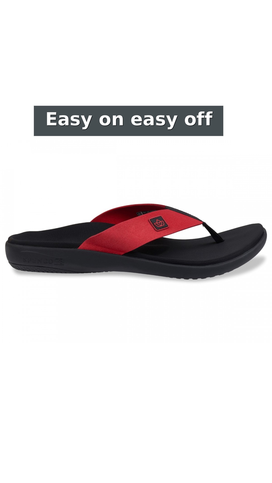 Spenco Yumi Pure Cushioned Support Men's Sandals style detail 9: Easy on easy off